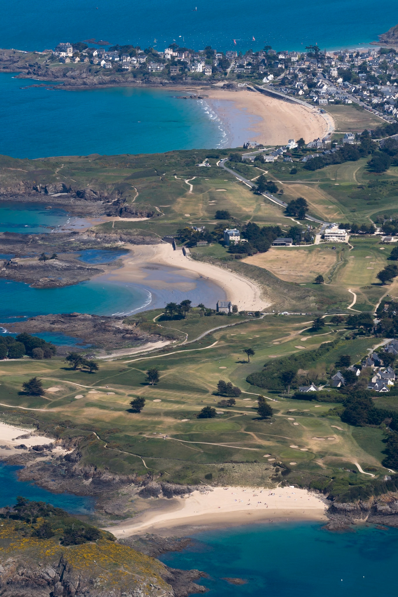 Dinard golf et ses plages