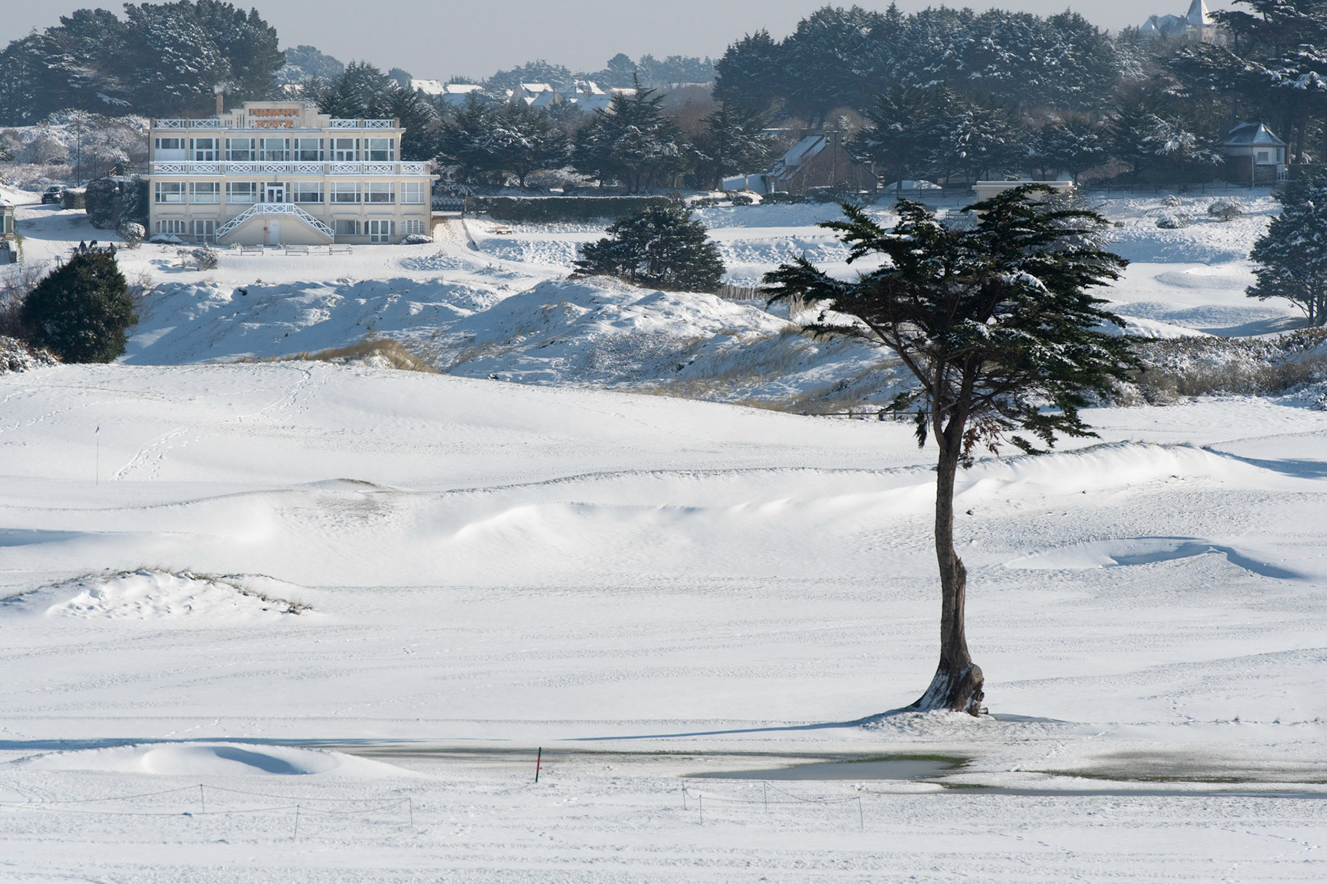 Le 16 sous la neige