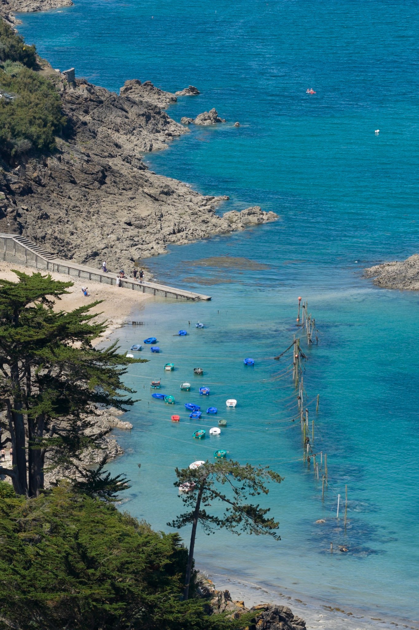 La cale de Saint-Lunaire