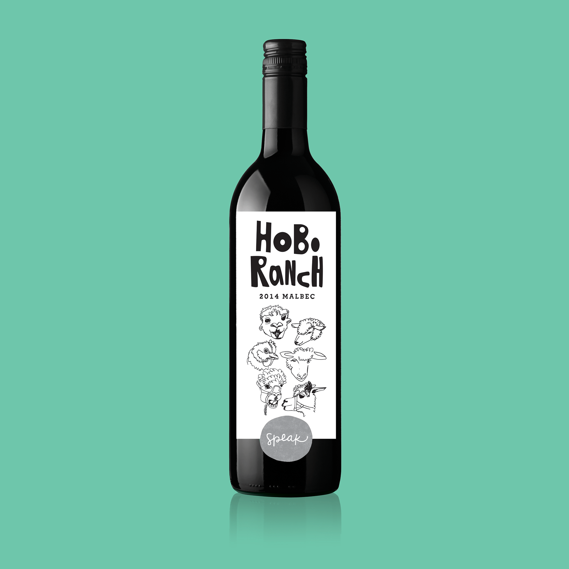 Hobo Ranch Wine Label