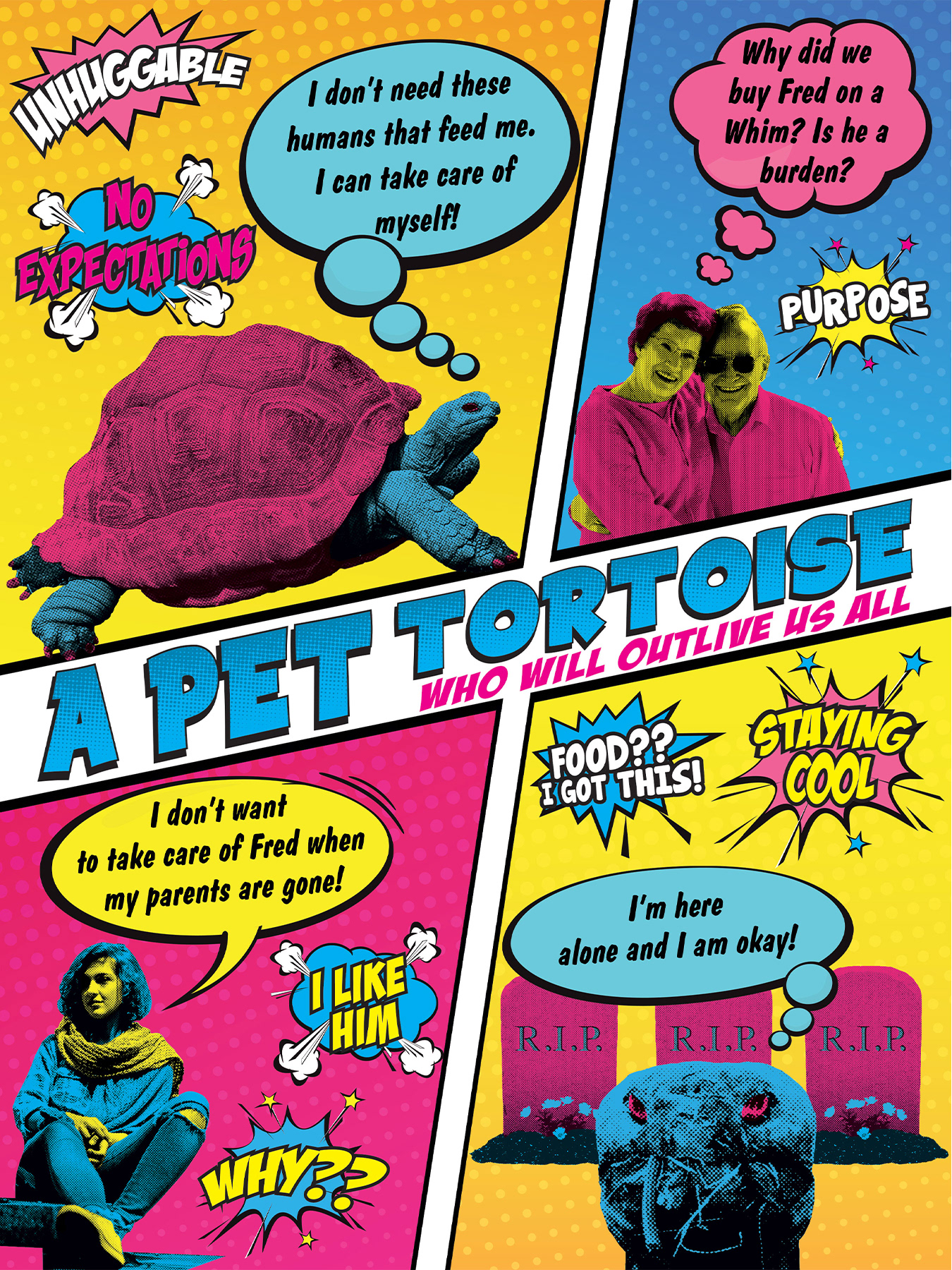 Popart created using Photoshop and Illustrator