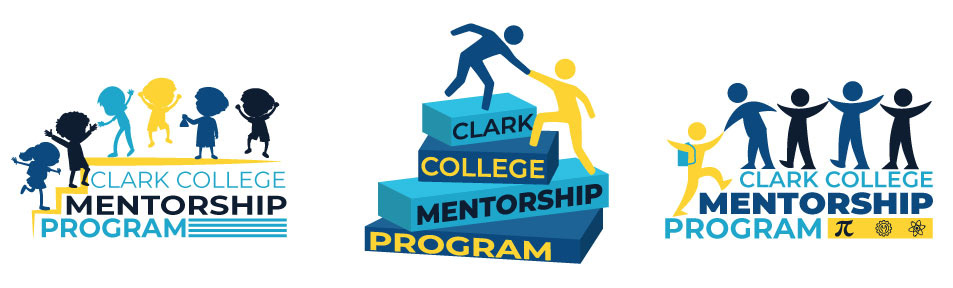 Logo designs created in Illustrator