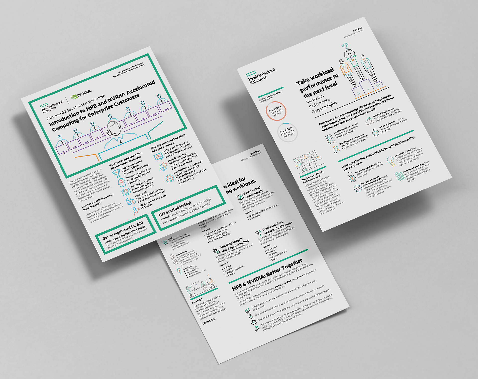 Hewlett-Packard Solution Sheets