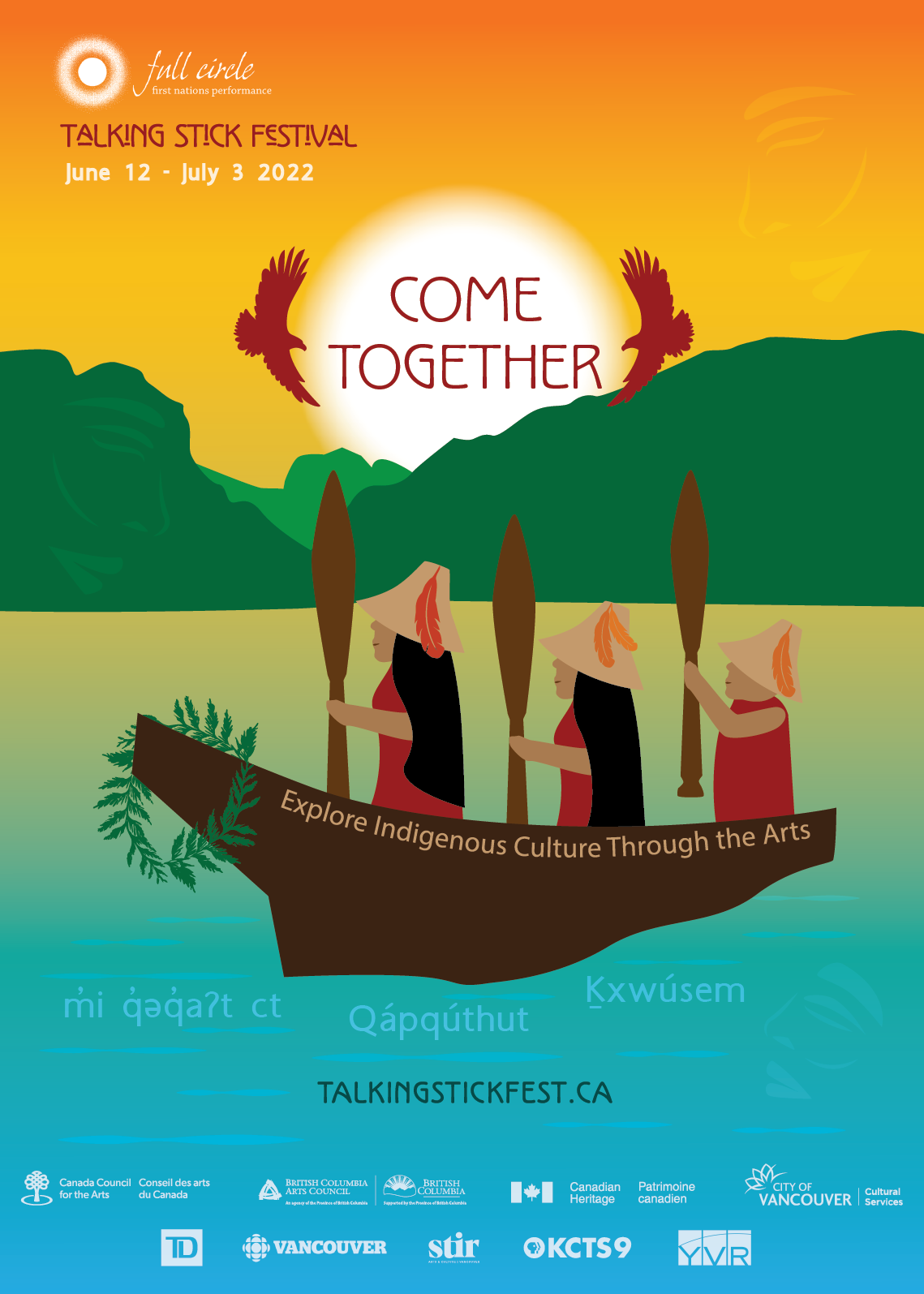Talking Stick Festival Illustrations 2022