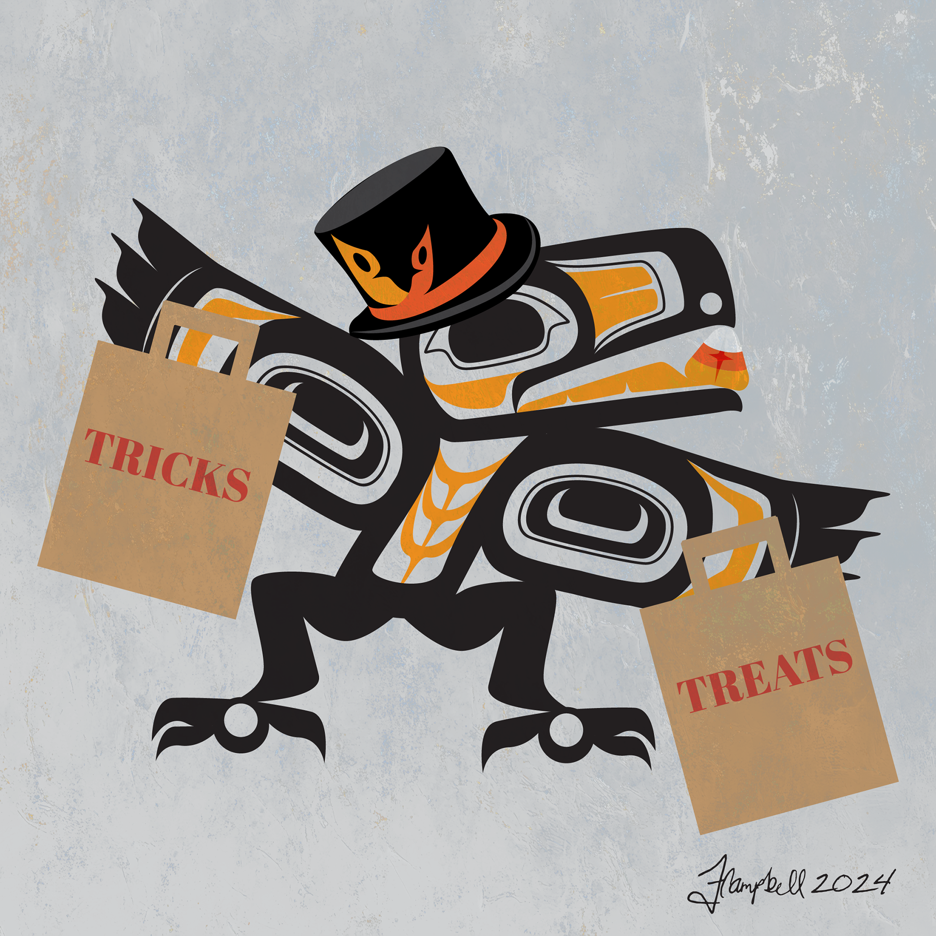 Tricks or Treats Illustration