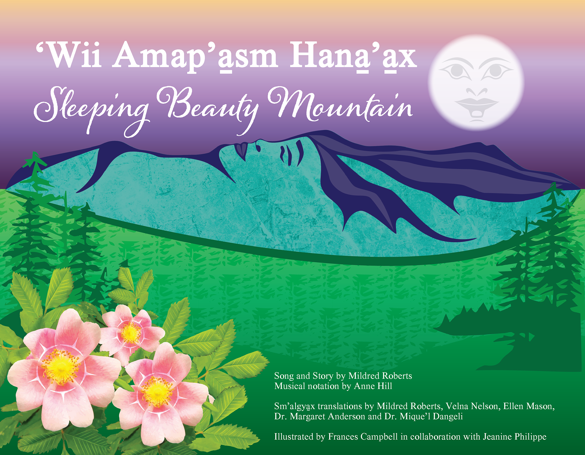'Wii Amap'asm Hana'ax Book Cover Illustration