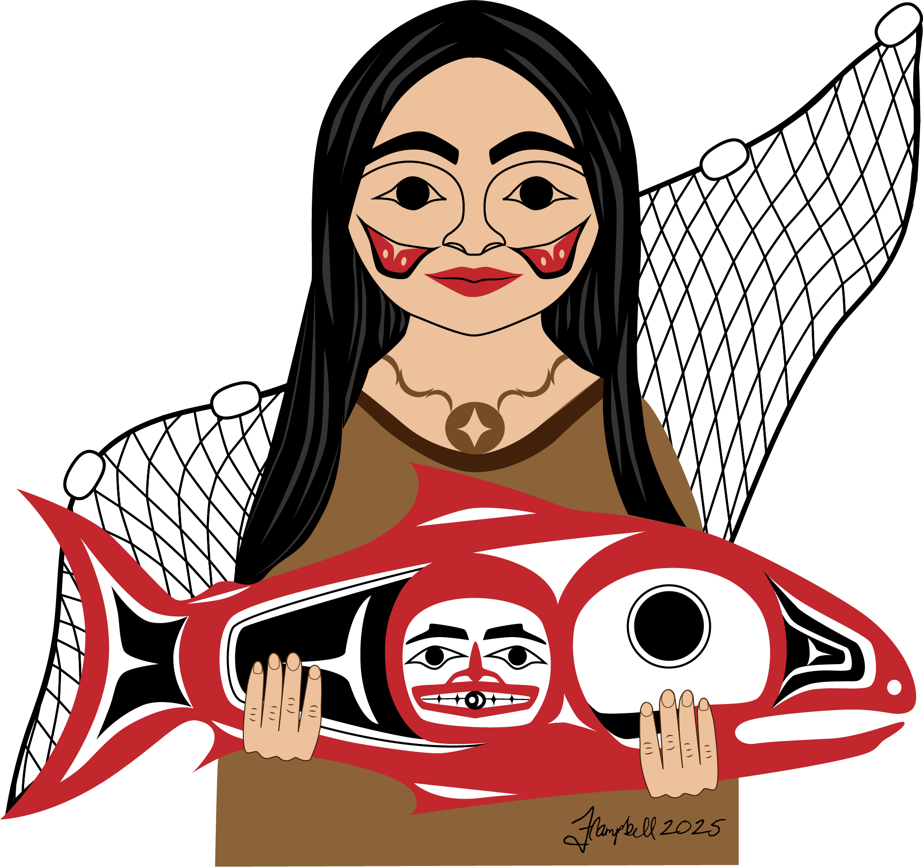 Salmon Art Show Logo 2026