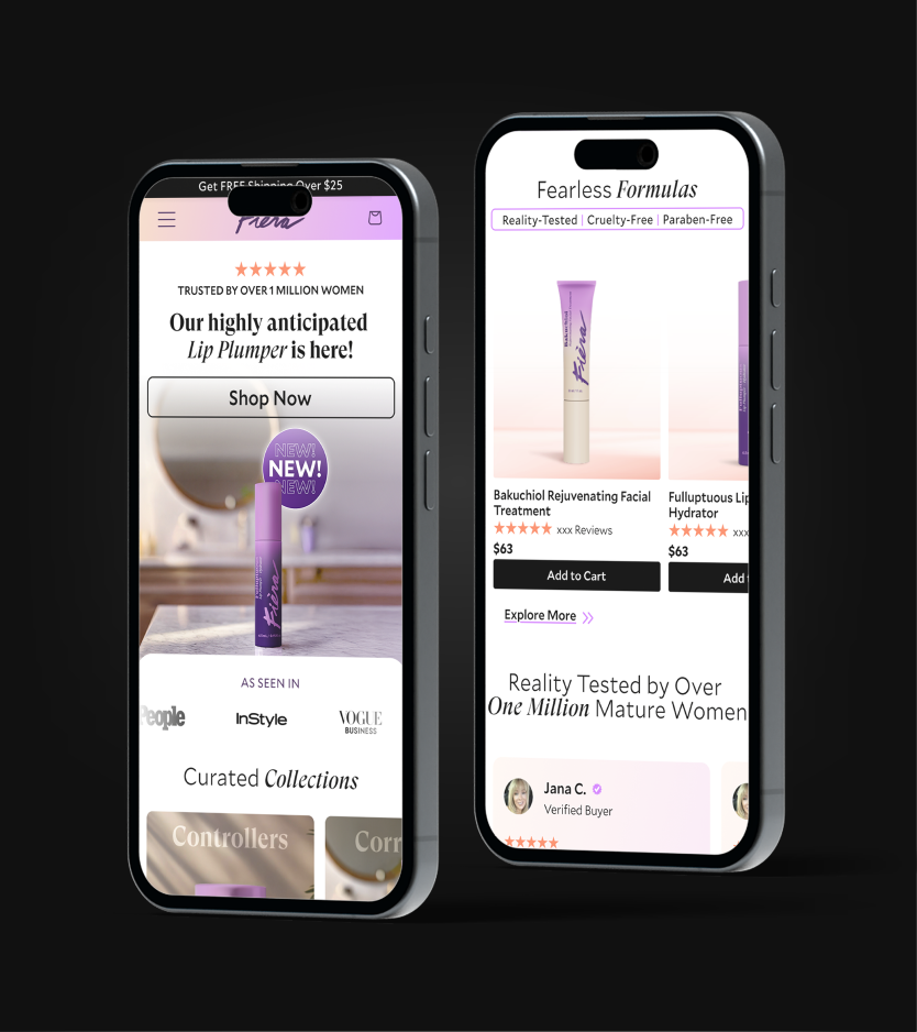 Visual Alignment Ux Design Tyler Shapira-Design Portfolio . - Fièra Cosmetics