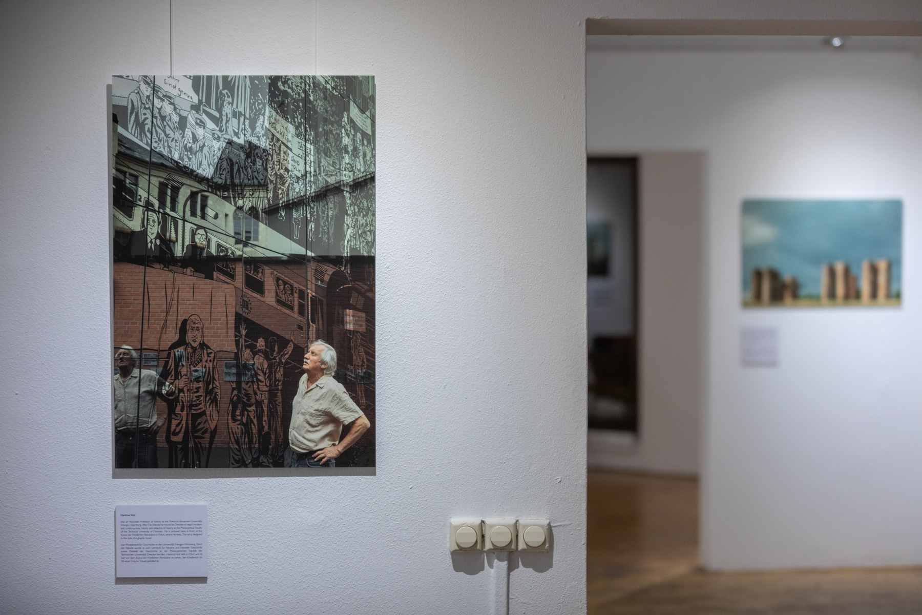"Deutschland Übergestern" (2019) is a project by the photographer © Dario J Laganà "Norte" Photography founded by the Bundesstiftung zur Aufarbeitung der SED-Diktatur