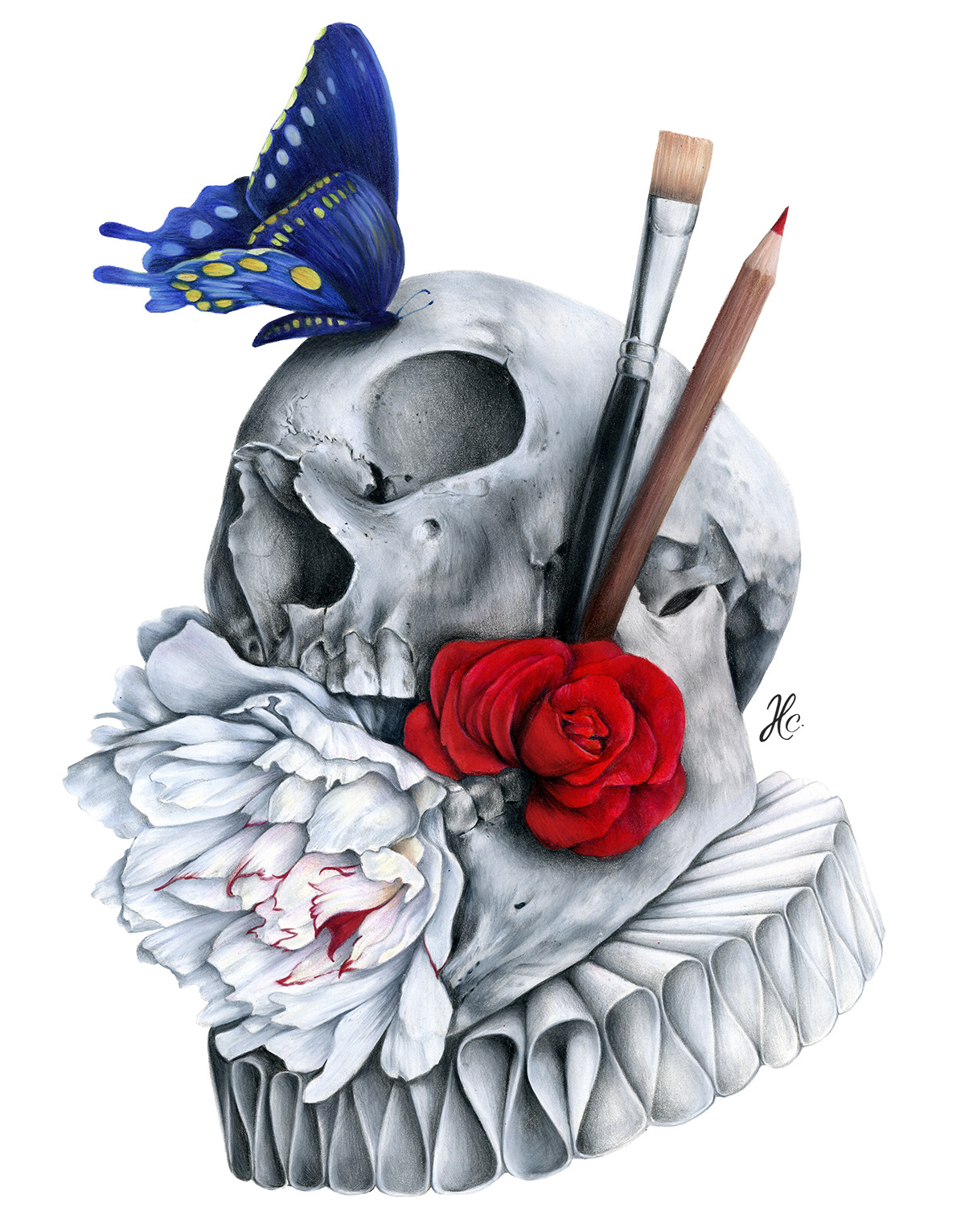 ARTEGORIA - Colored Pencil on Paper - 40cm x 50cm - 2021