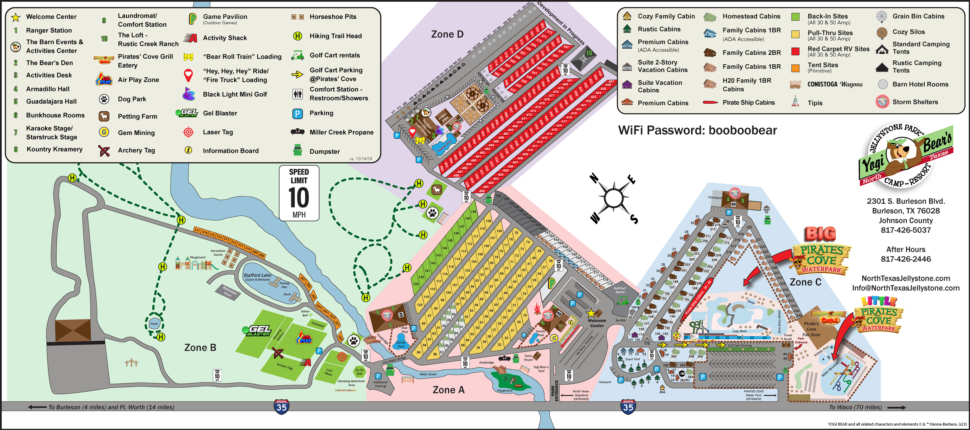 Park map for publication & web