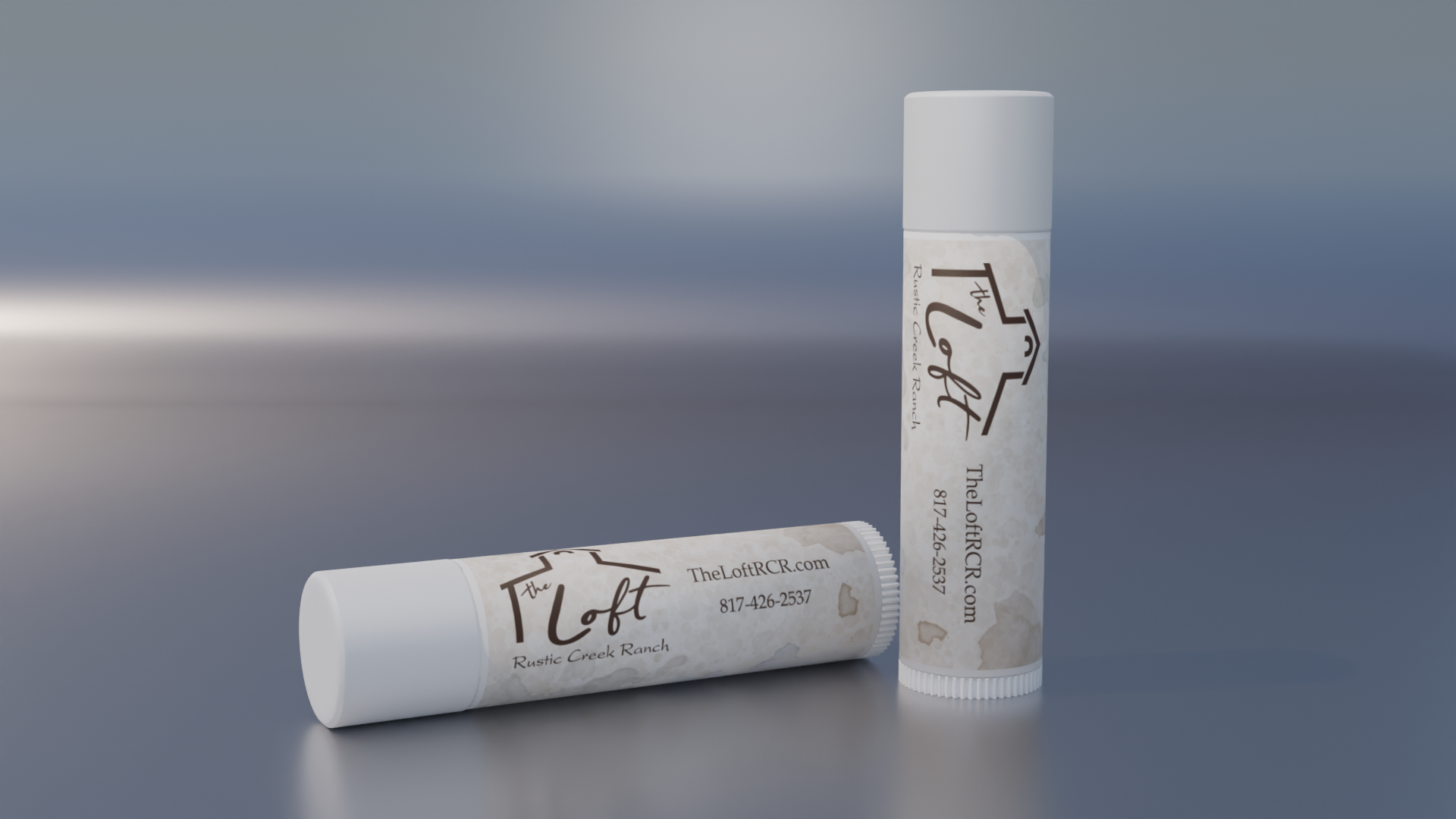 Branded Promotional Materials - Package Label & 3D Visualization