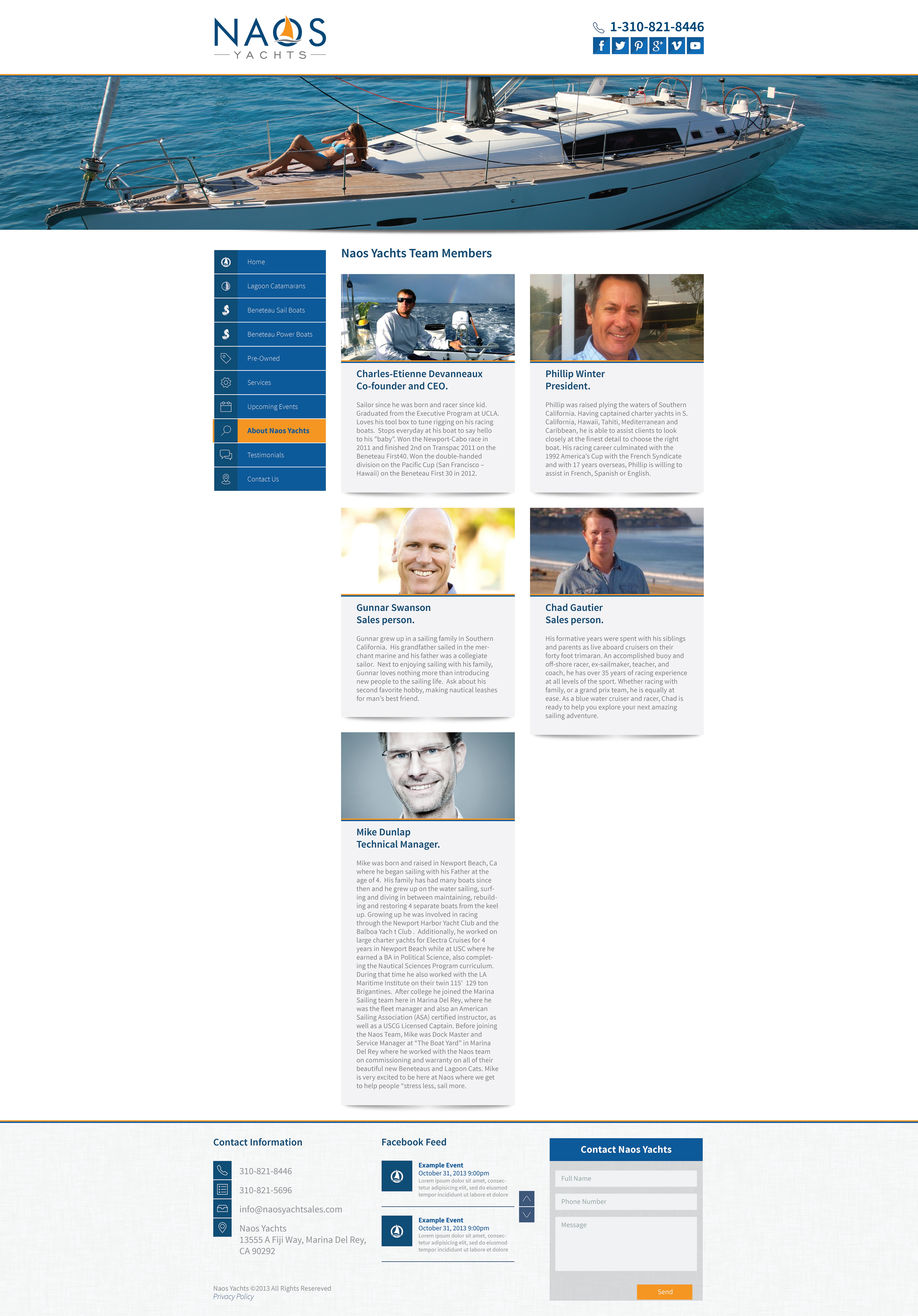 Team Page