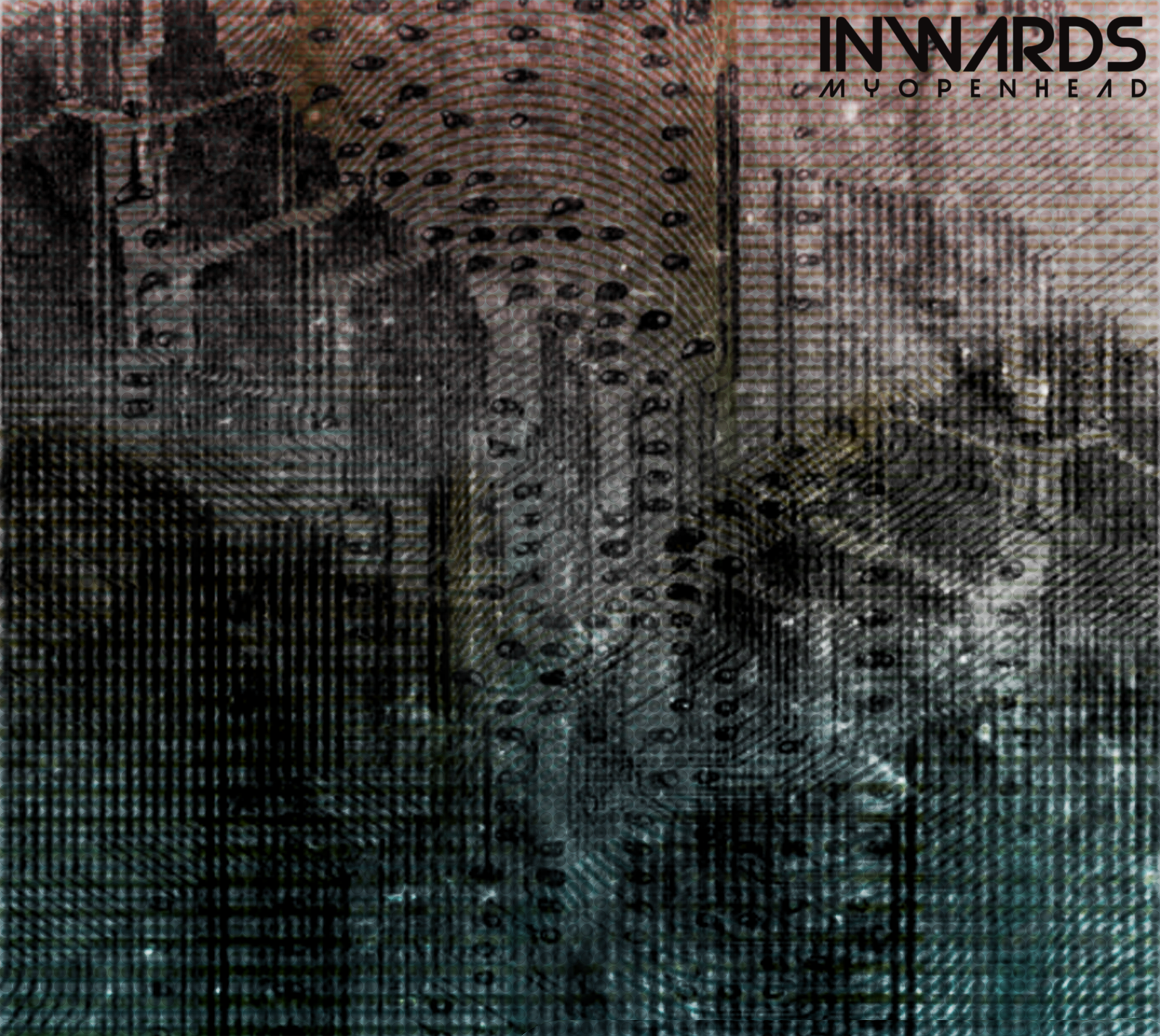 Album packaging design for IDM musical artist Inwards. Alternate cover idea #2