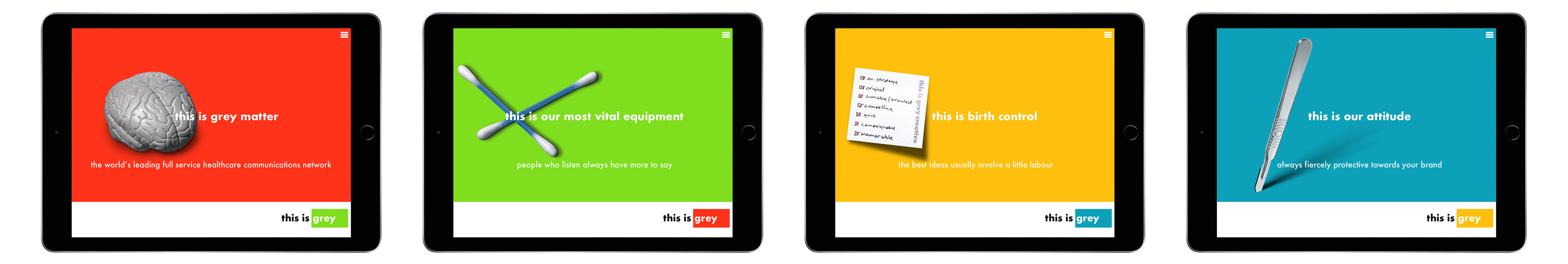 DIGITAL GRAPHICS for GREY HEALTHCARE GROUP