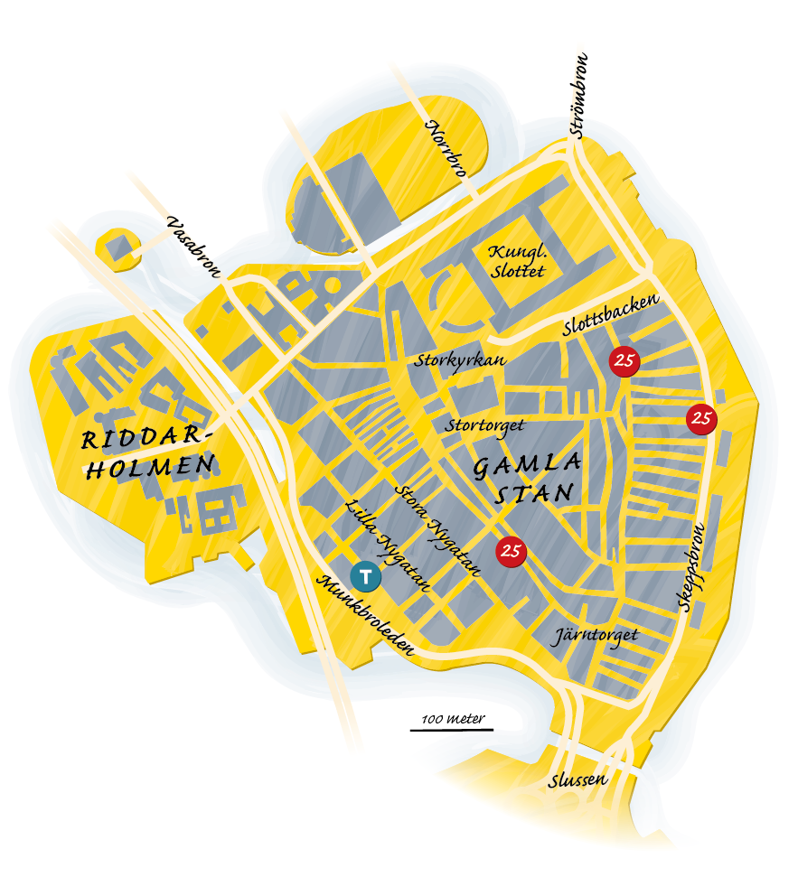 Gamla Stan. Kund: Åkesson & Curry