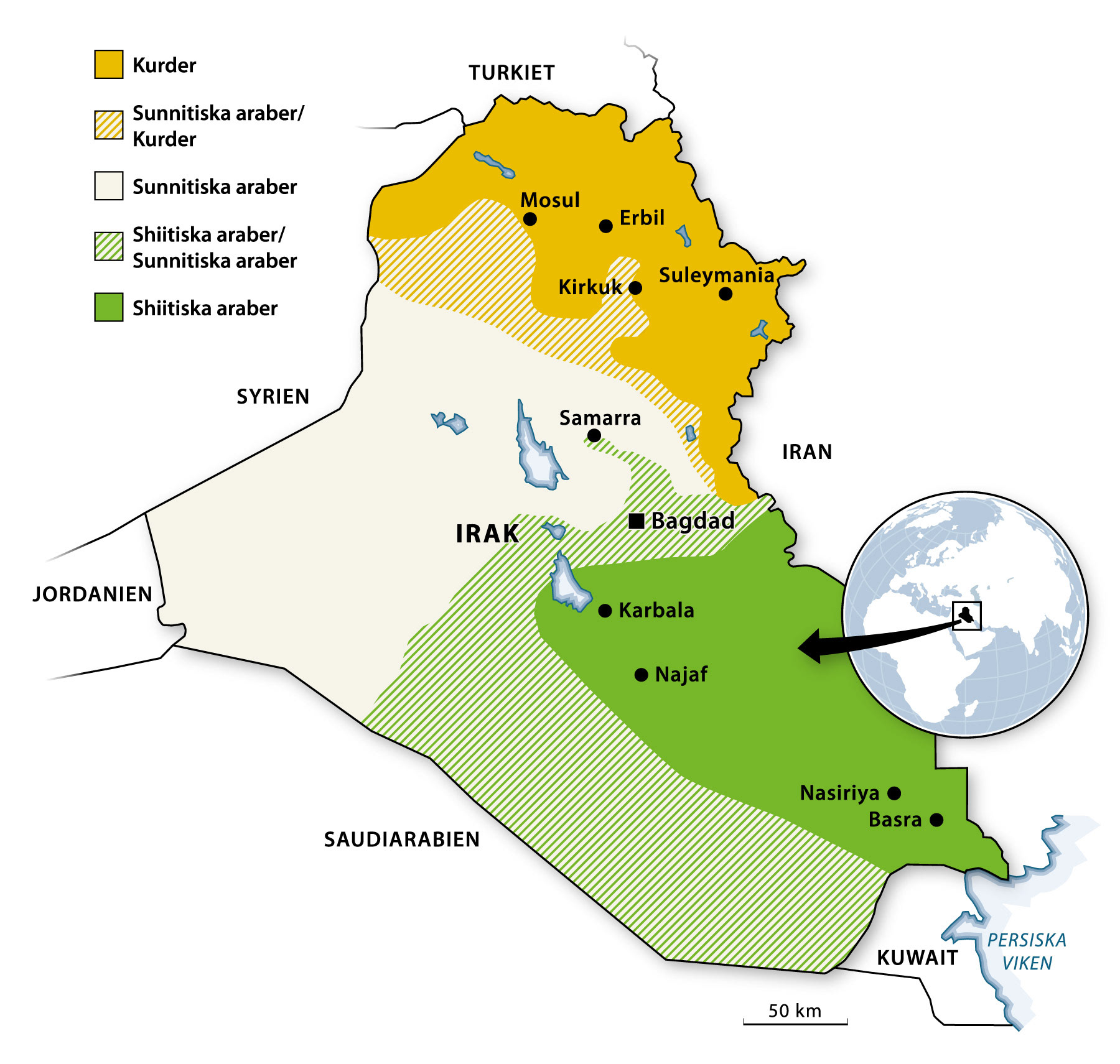 Irak. Kund: Svenska Freds- & Skiljedomsföreningen