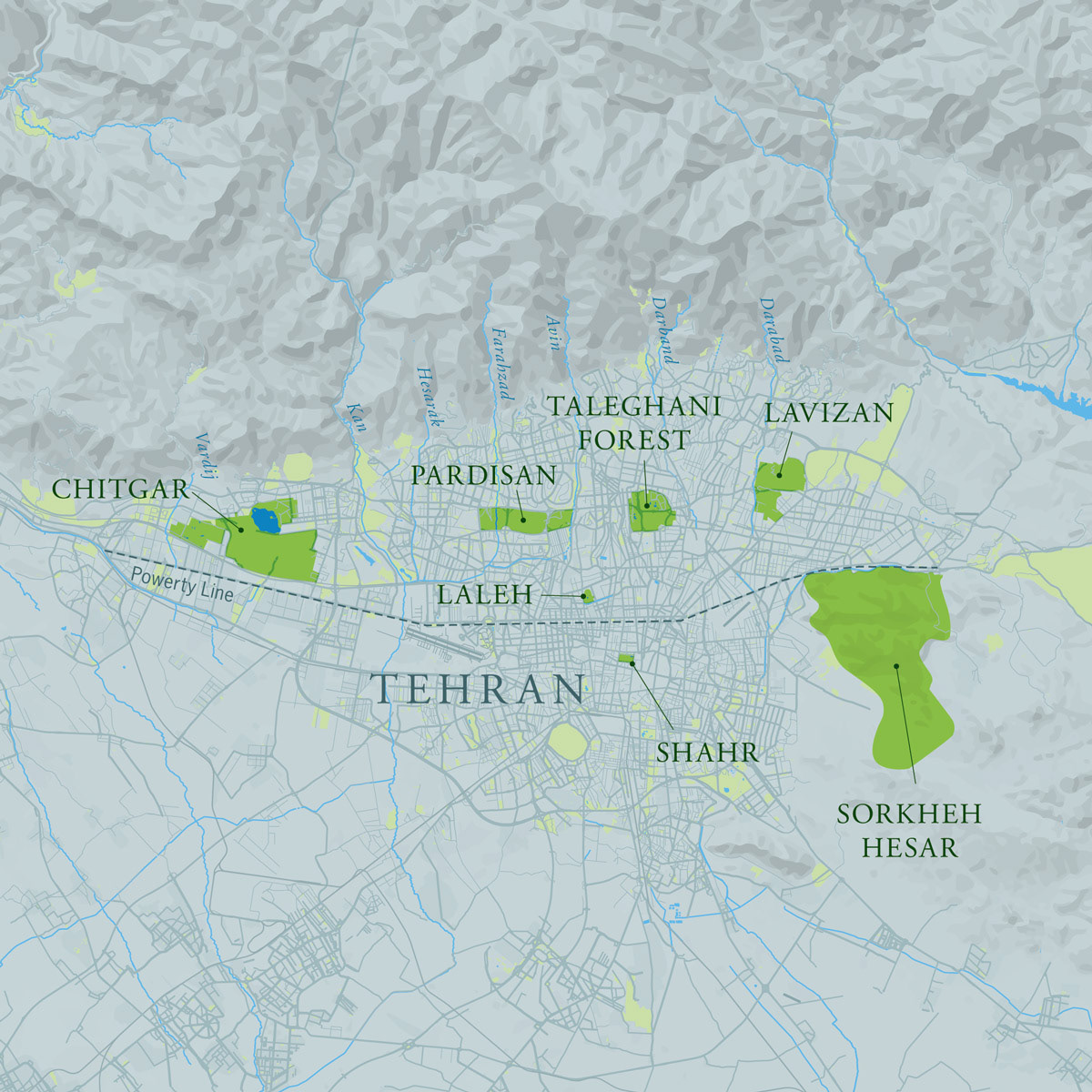 Tehran. Kund: Förbundet för Ekoparken
