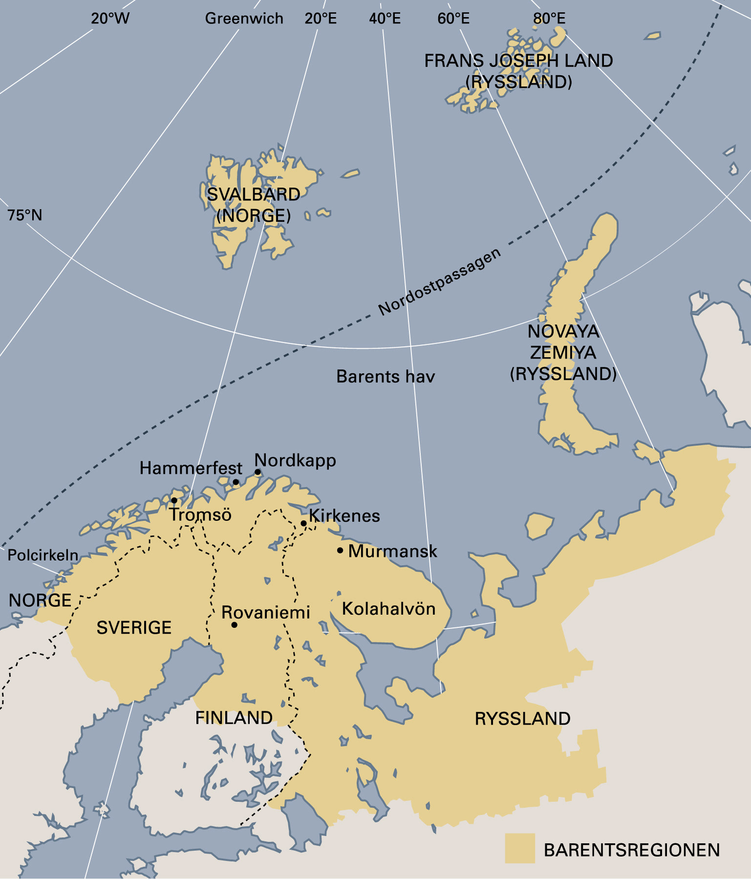 Nordostpassagen. Kund: Bergsmannen