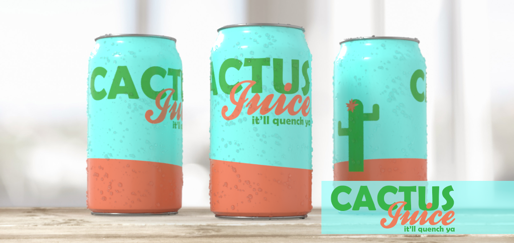 Soda branding, based on Avatar: The Last Airbender