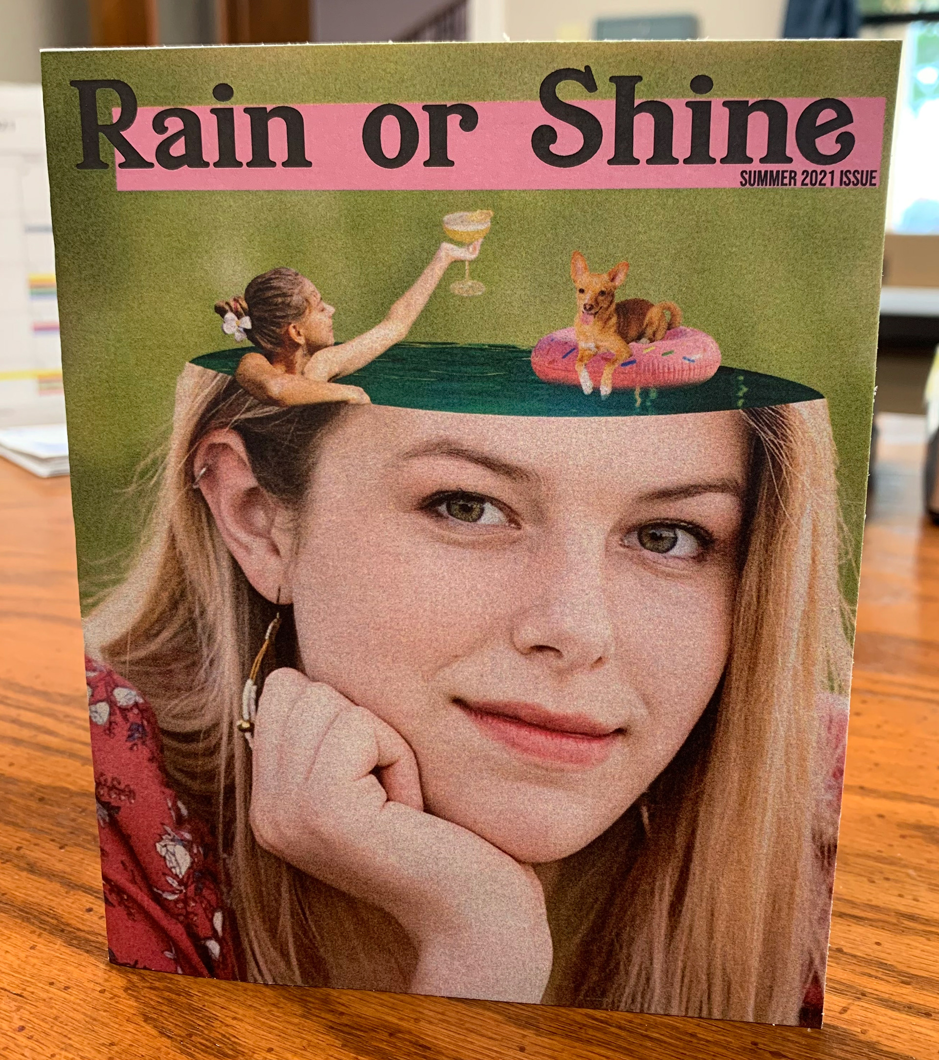 "Rain or Shine" magazine project