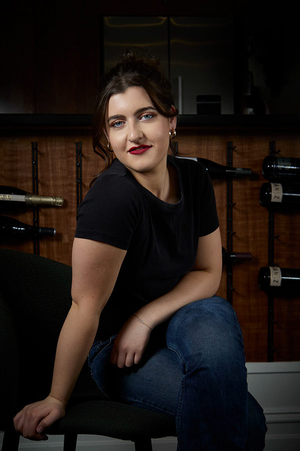 Low-light portrait with natural expression