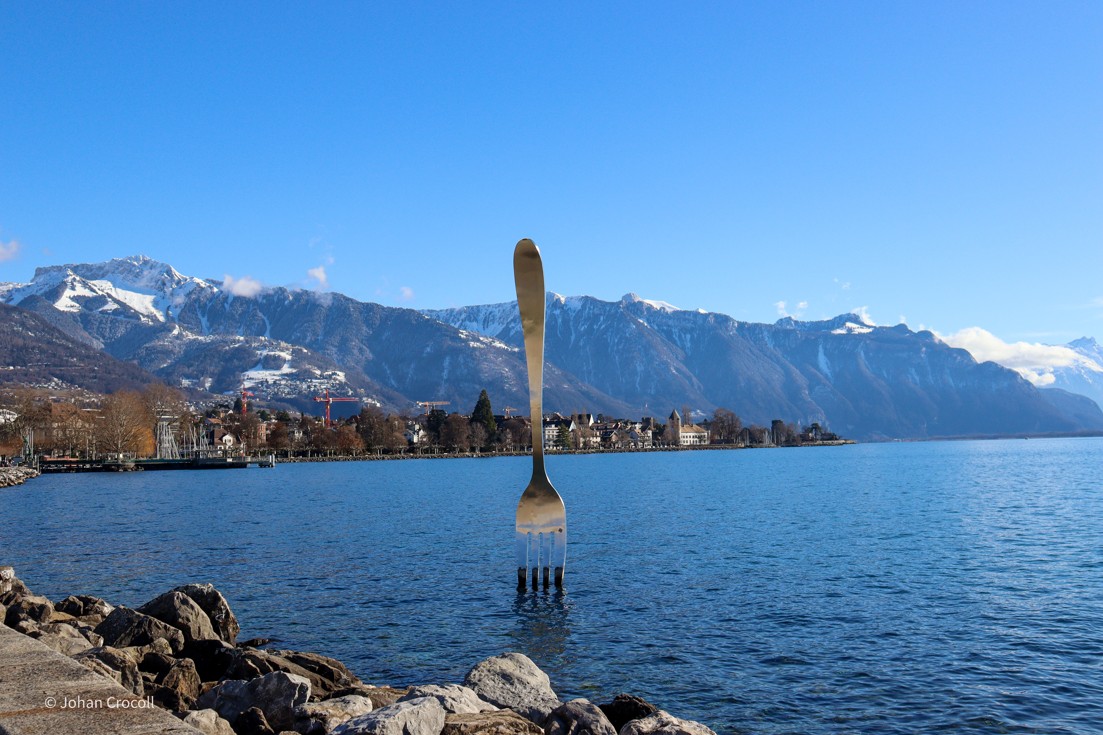 Devant l'Alimentarium