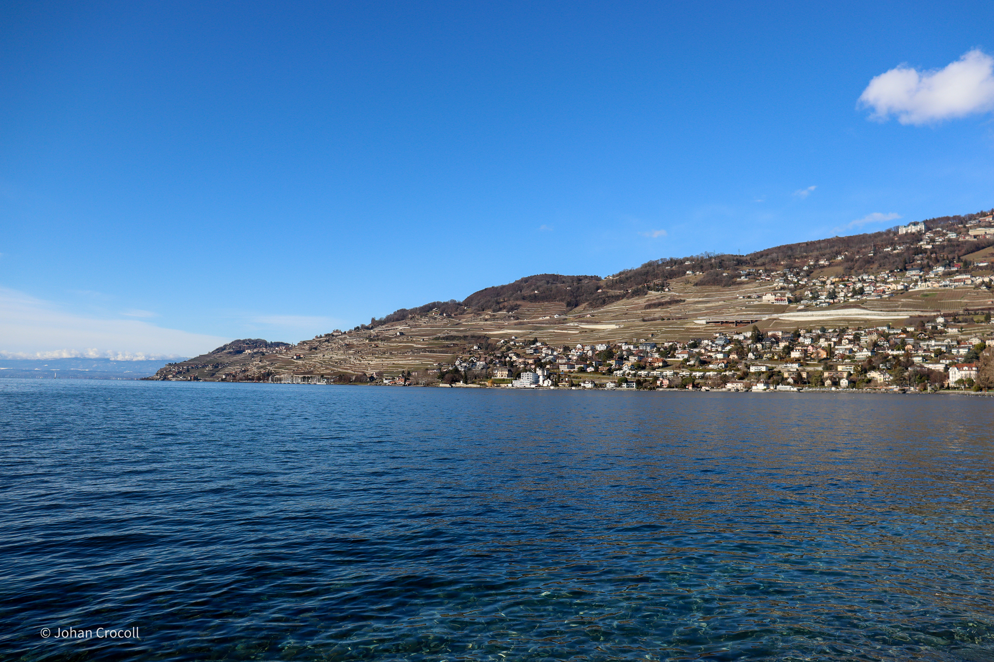 Vue sur la région de la Riviera