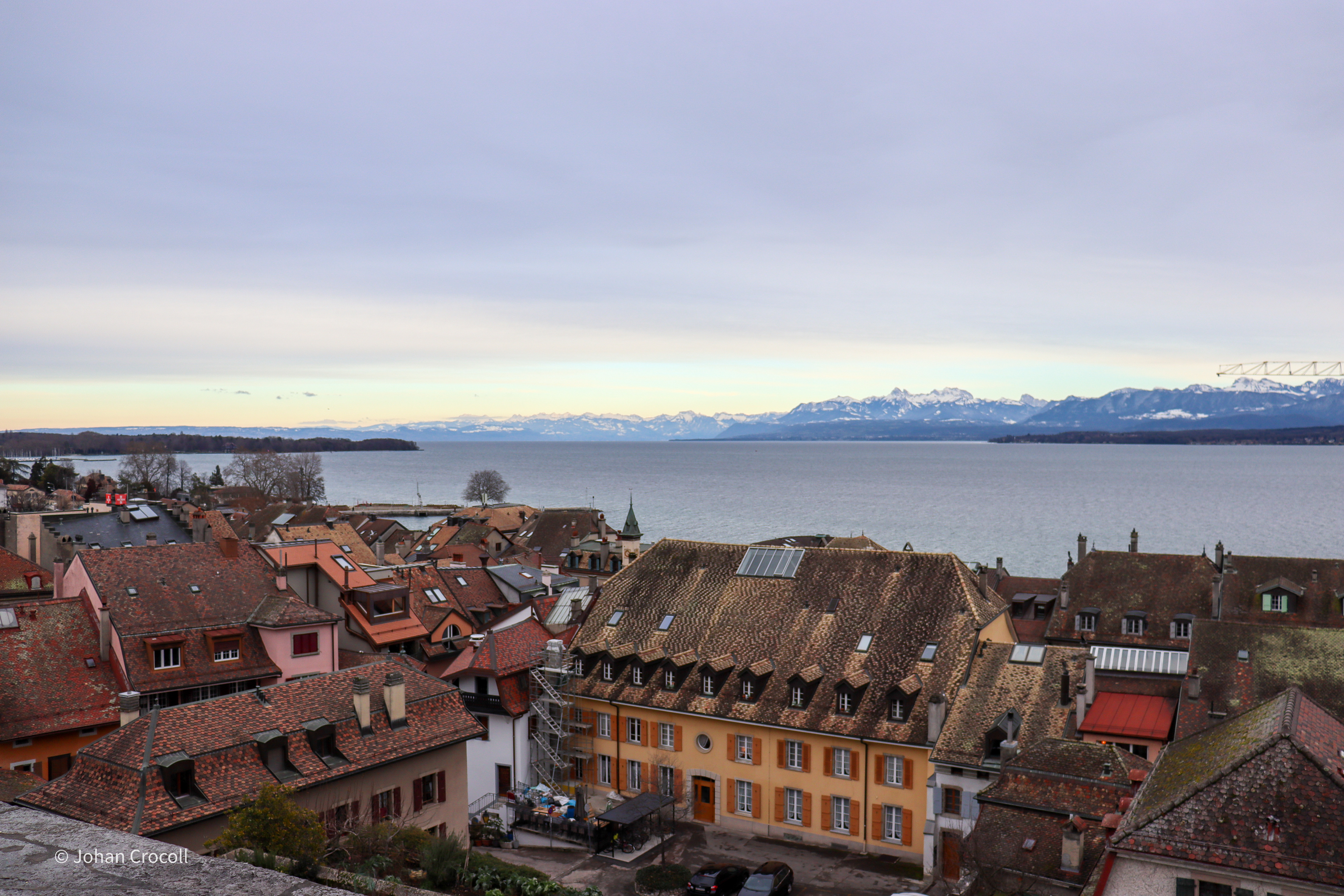 La cour du château de Nyon