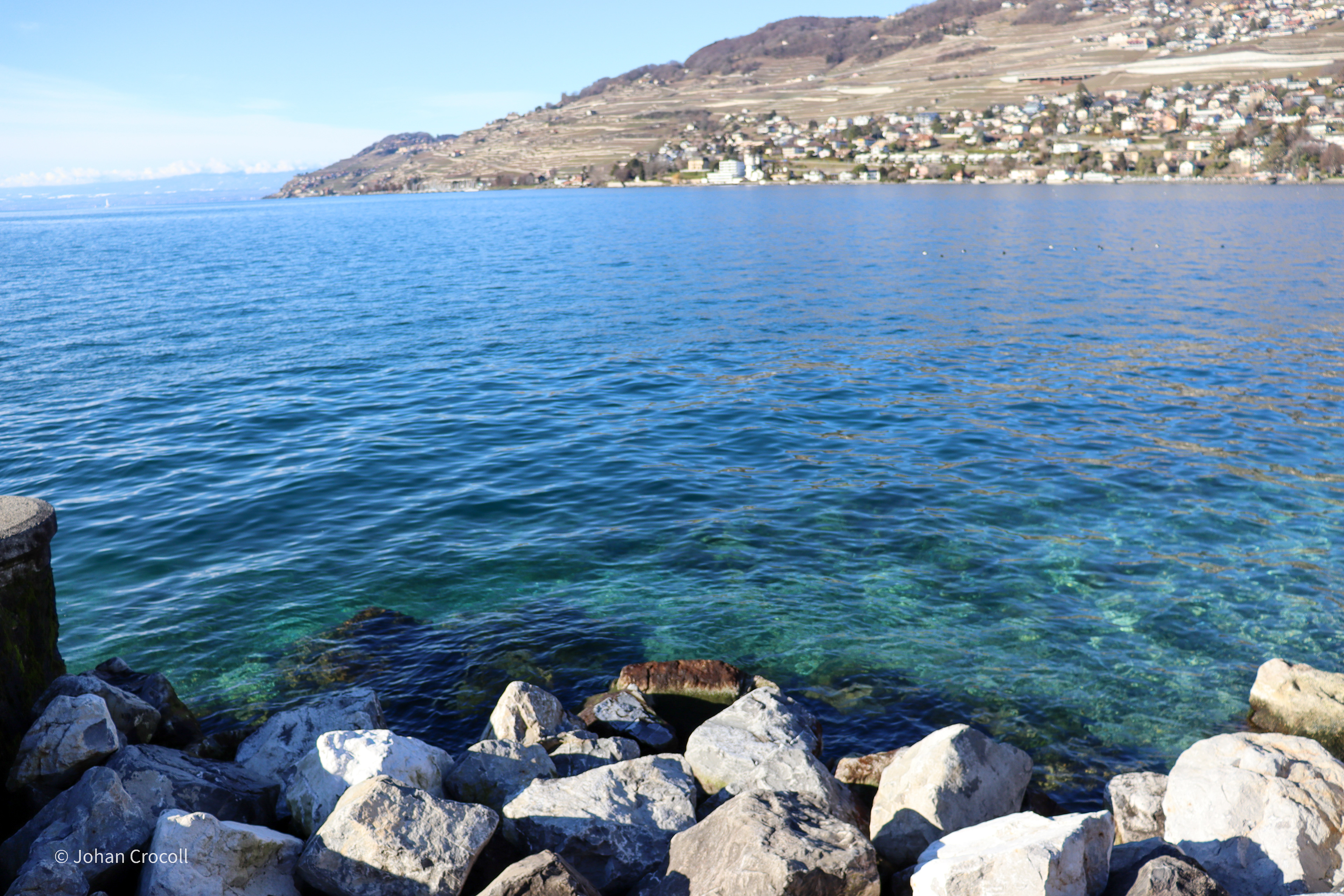 Vue sur la région de la Riviera