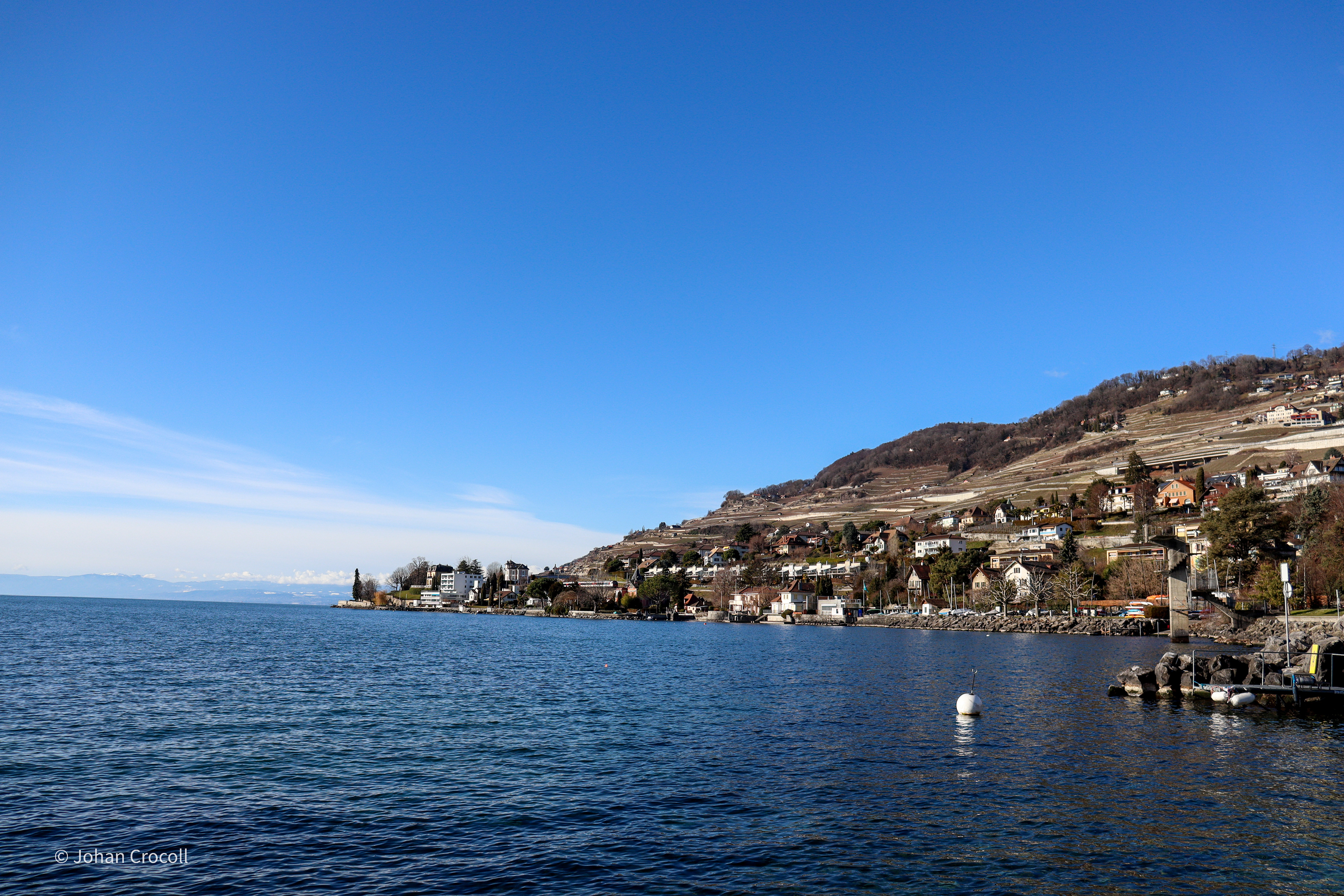 Vue sur la région de la Riviera