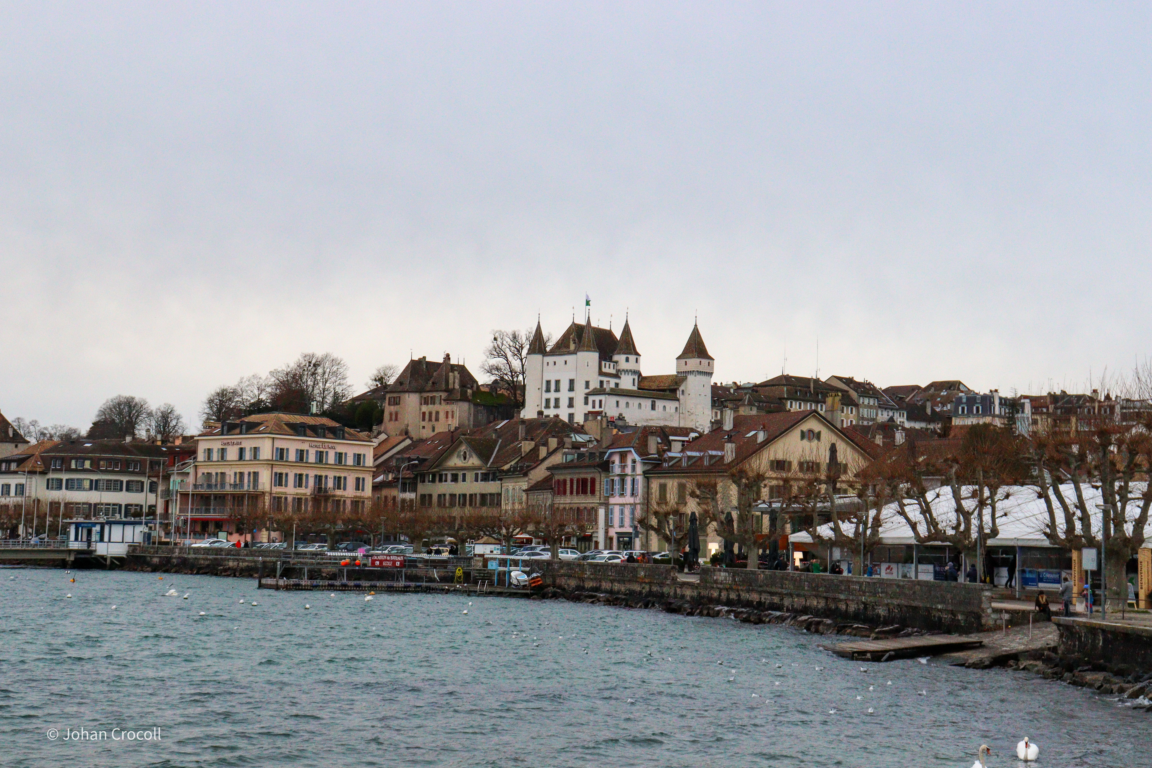 Vue sur le Château de Nyon
