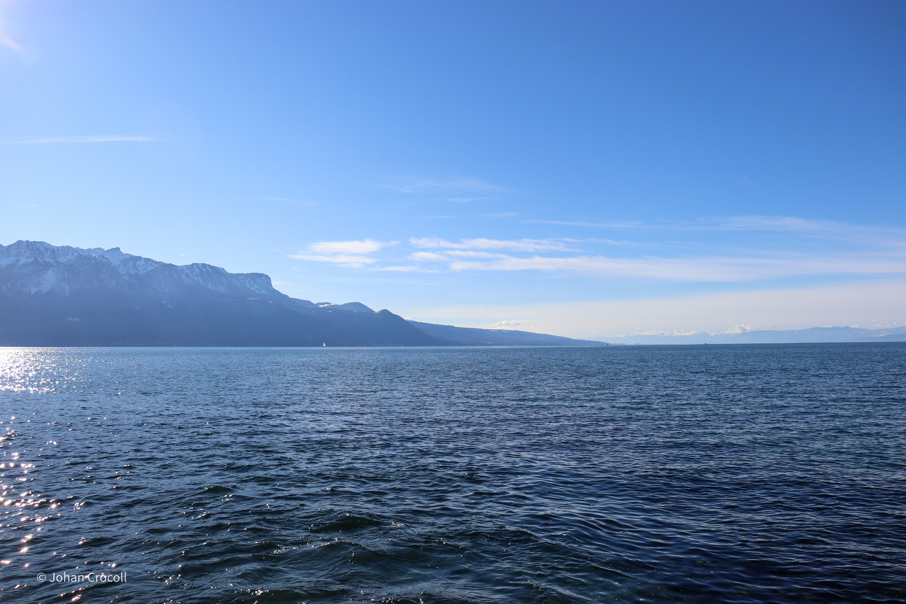 Bord du lac Léman
