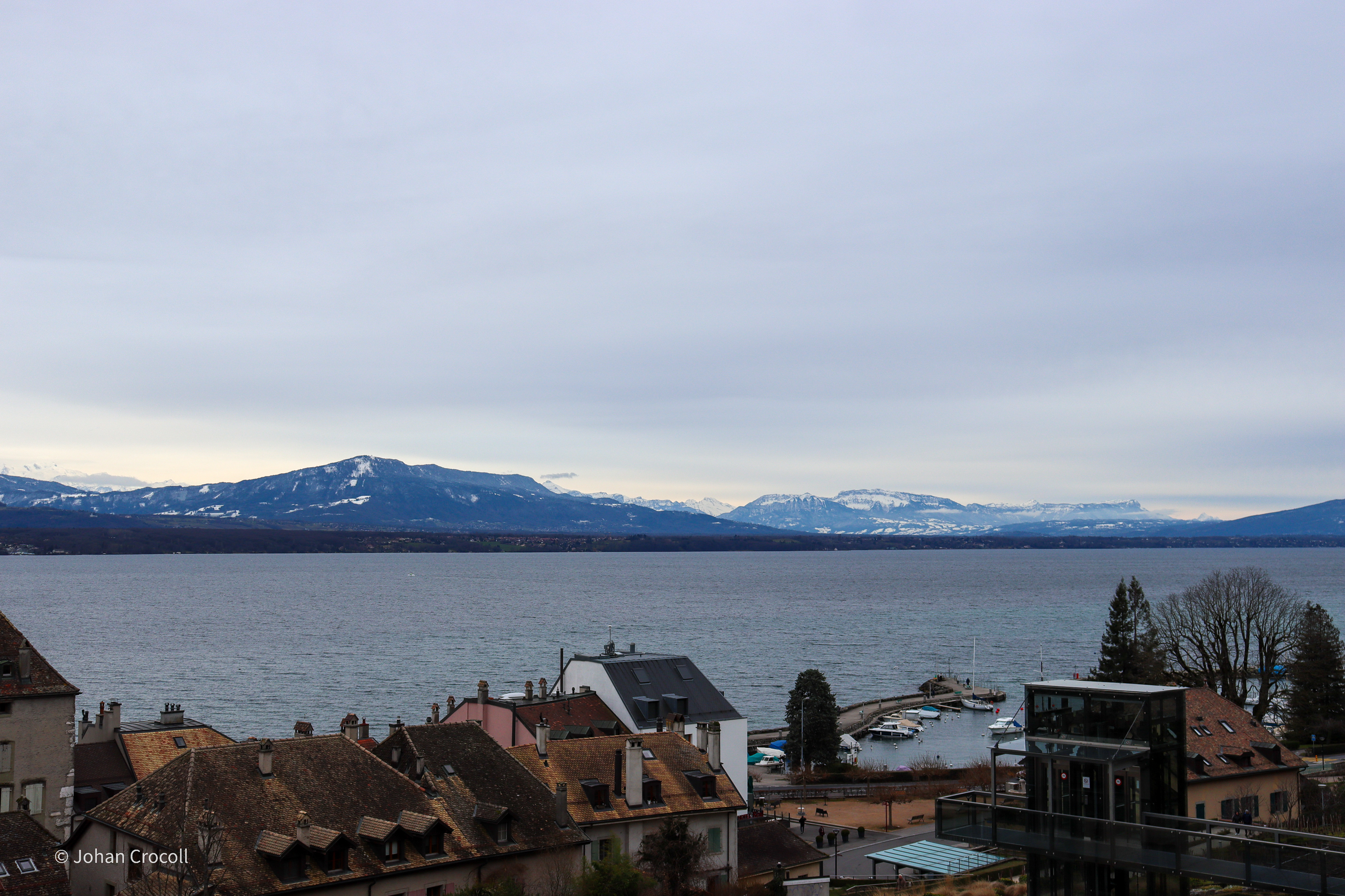 La cour du château de Nyon