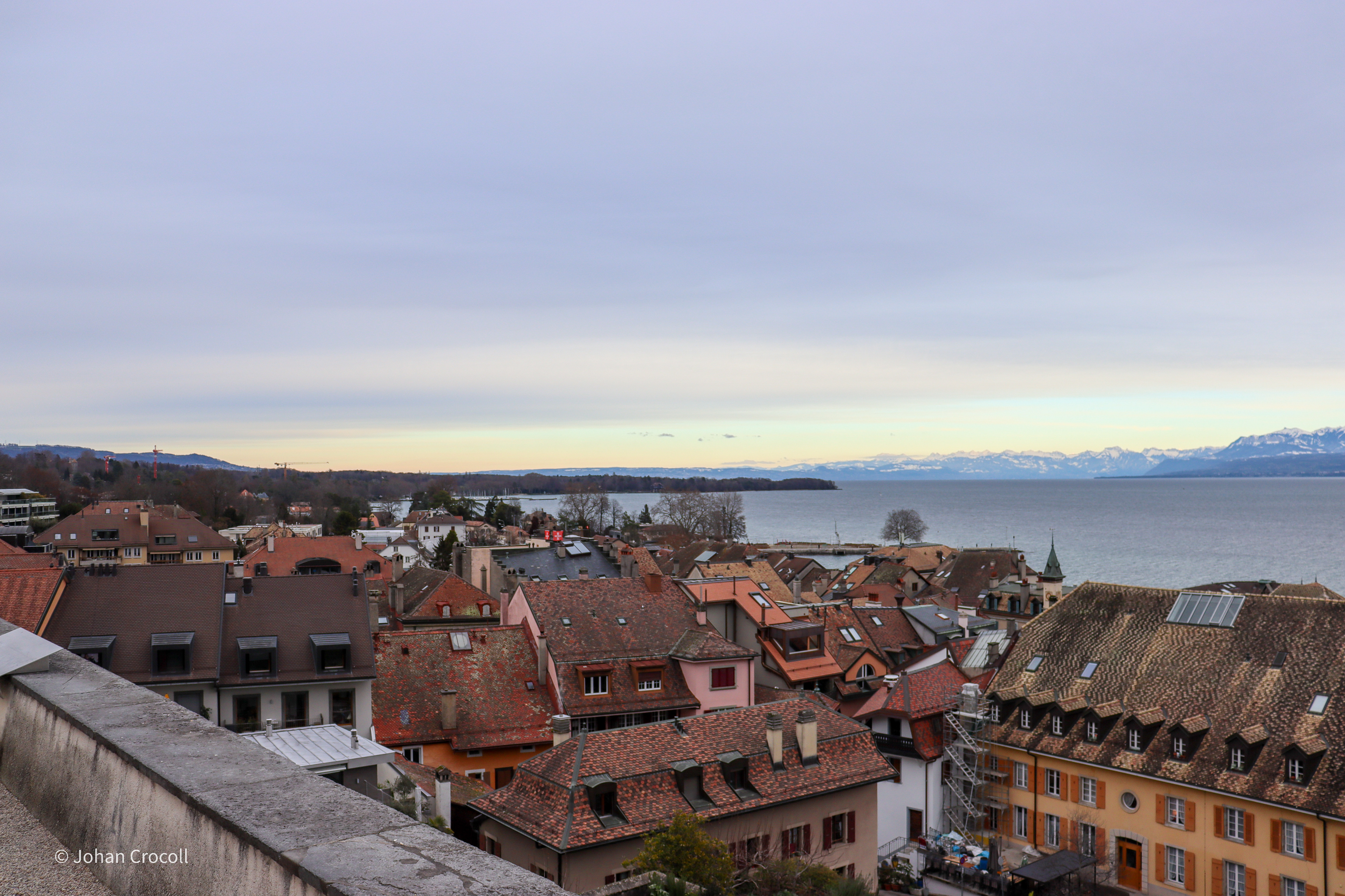 La cour du château de Nyon