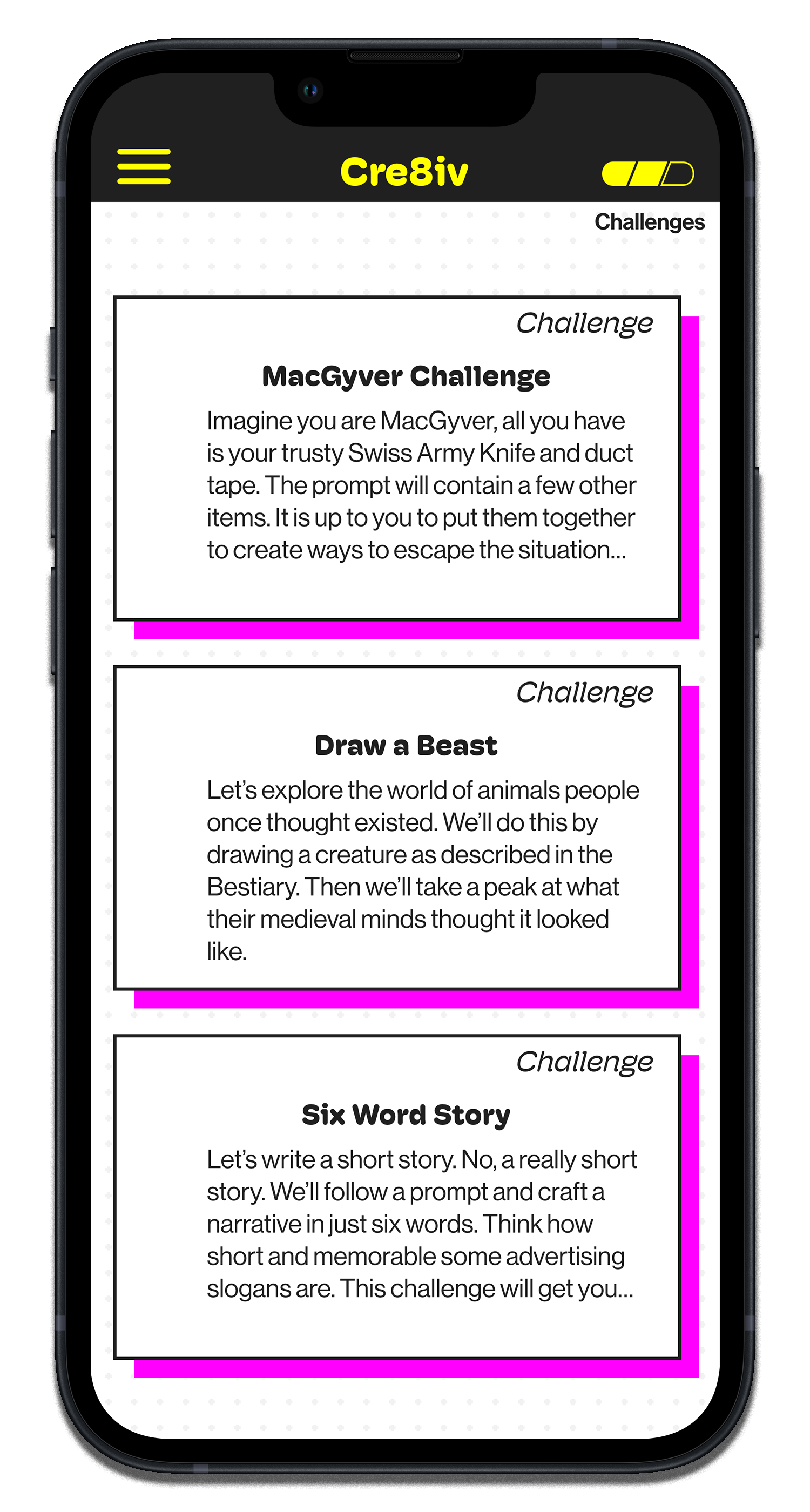 Challenge List