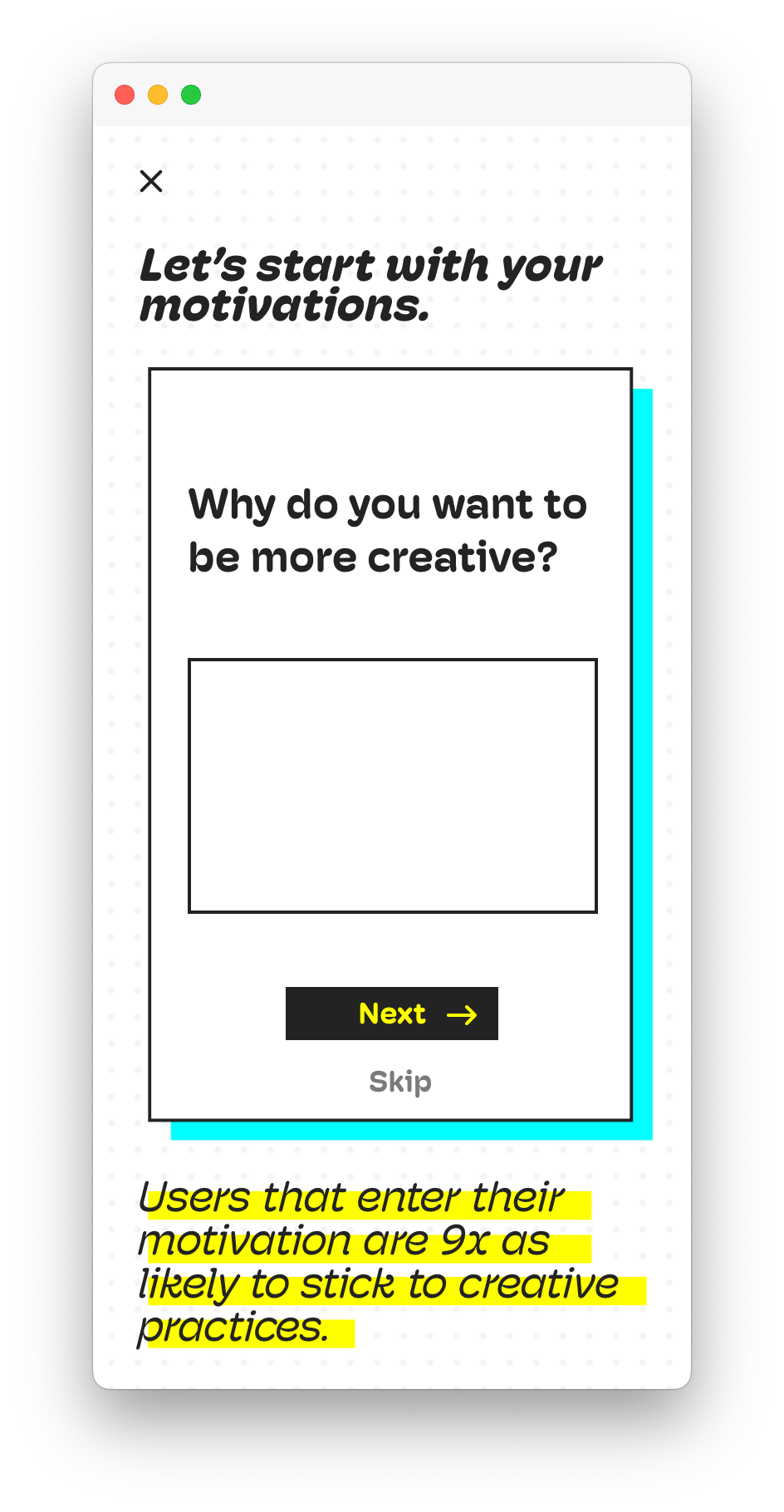Motivation 1 mobile