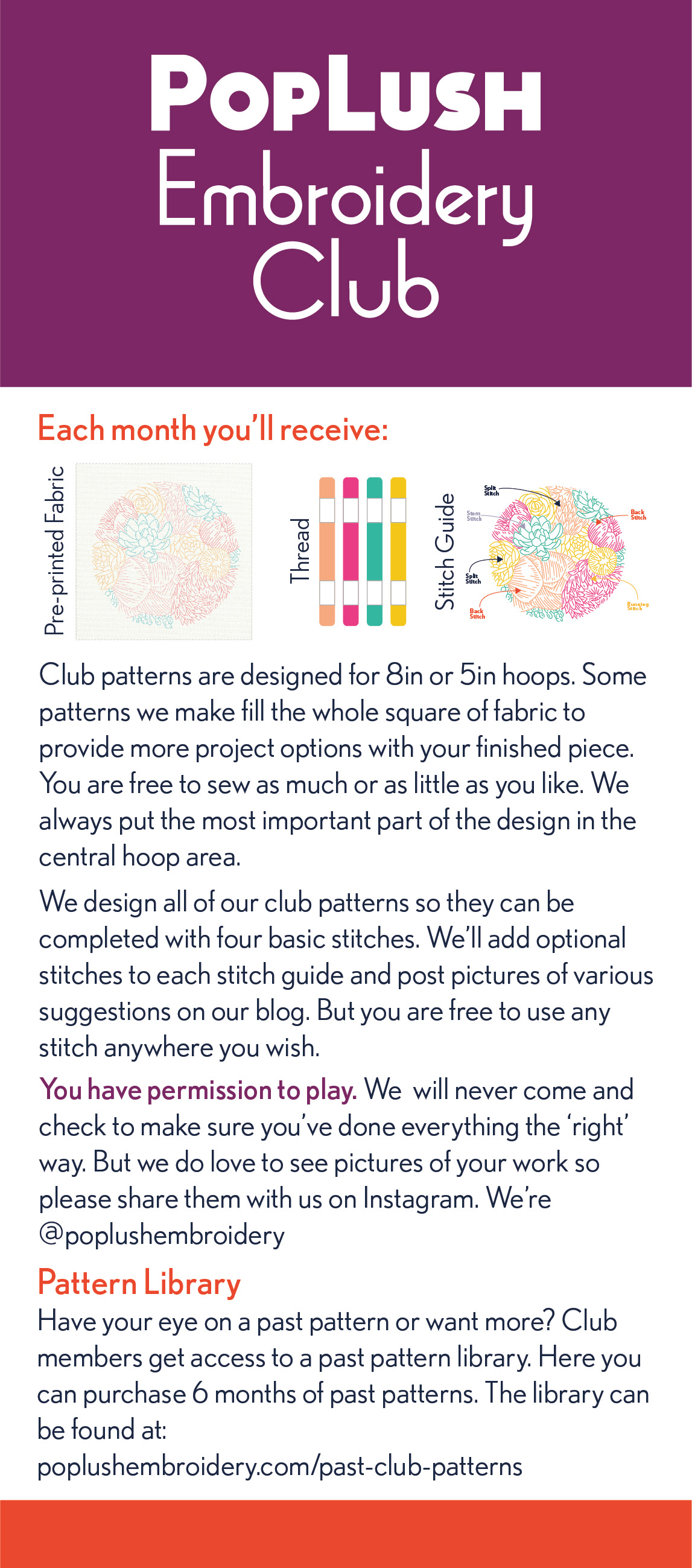 Club information flyer side one.
