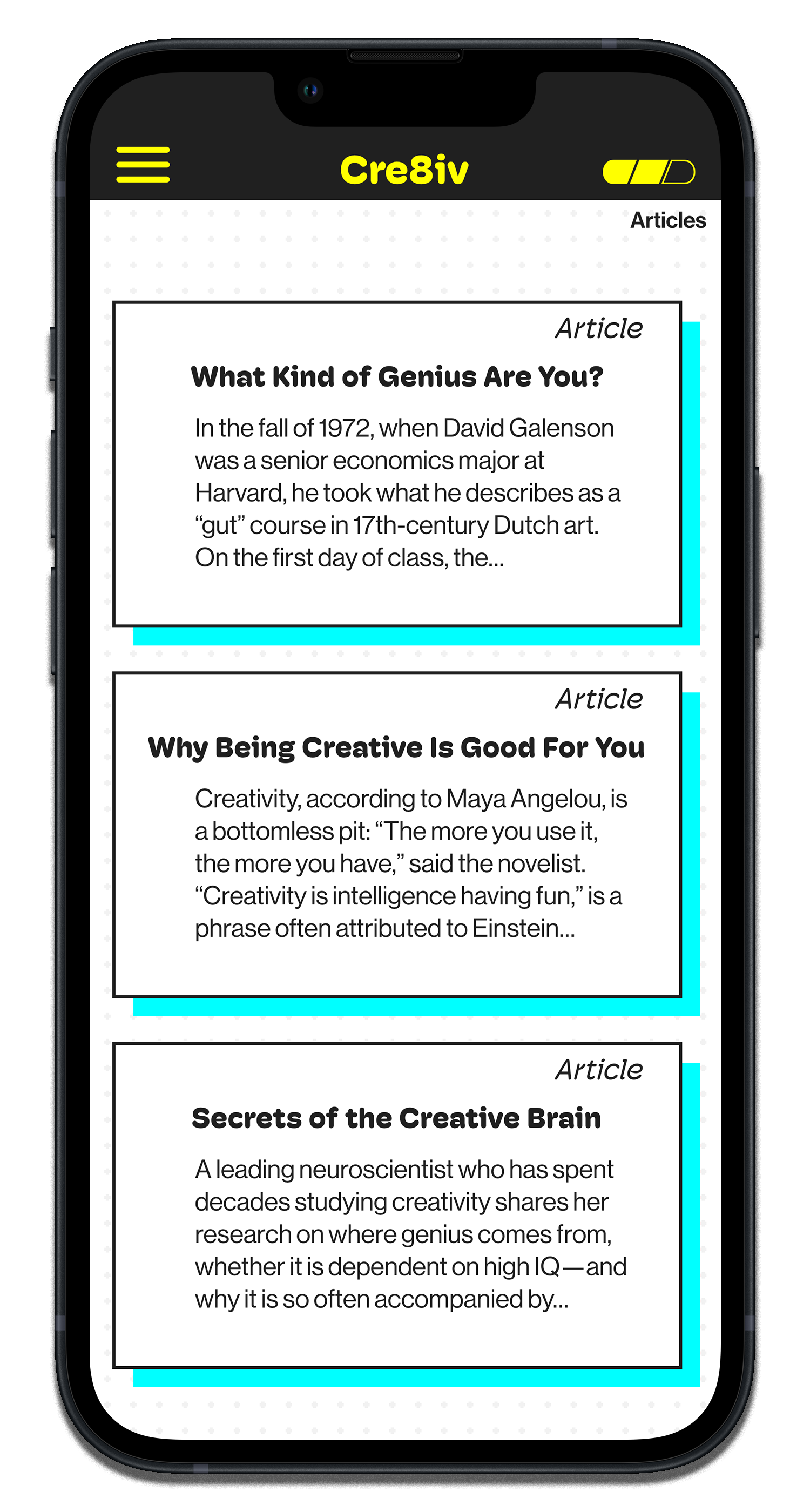 Articles List