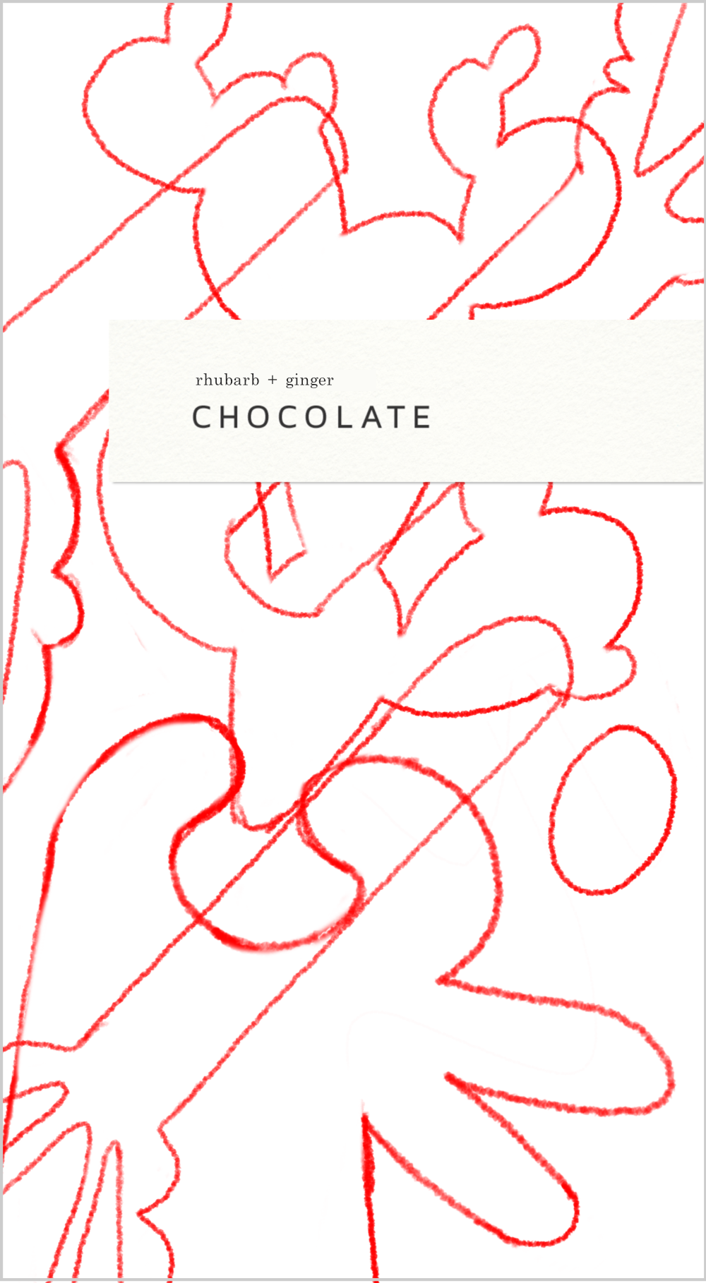 Rhubarb & Ginger sketch