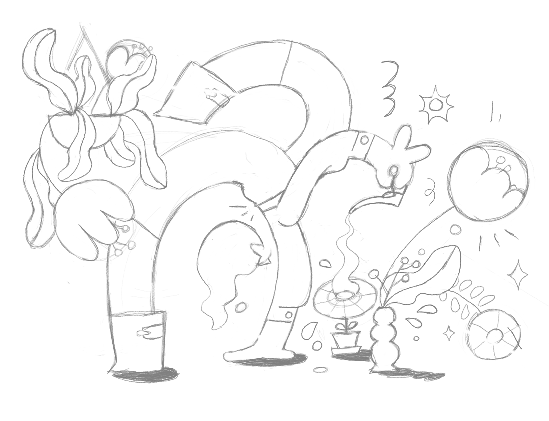 Flexibility sketch
