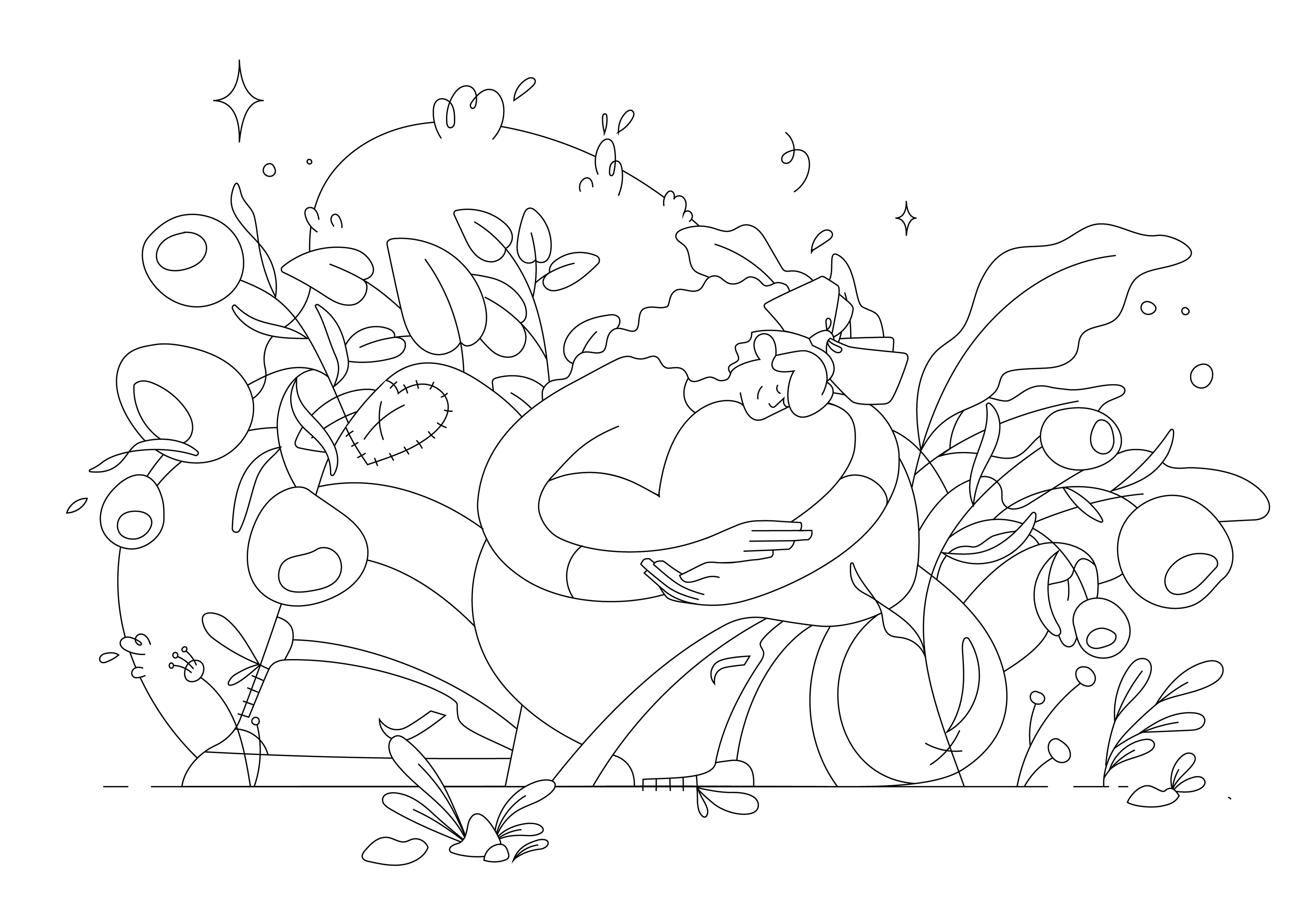 Refined vector lineart