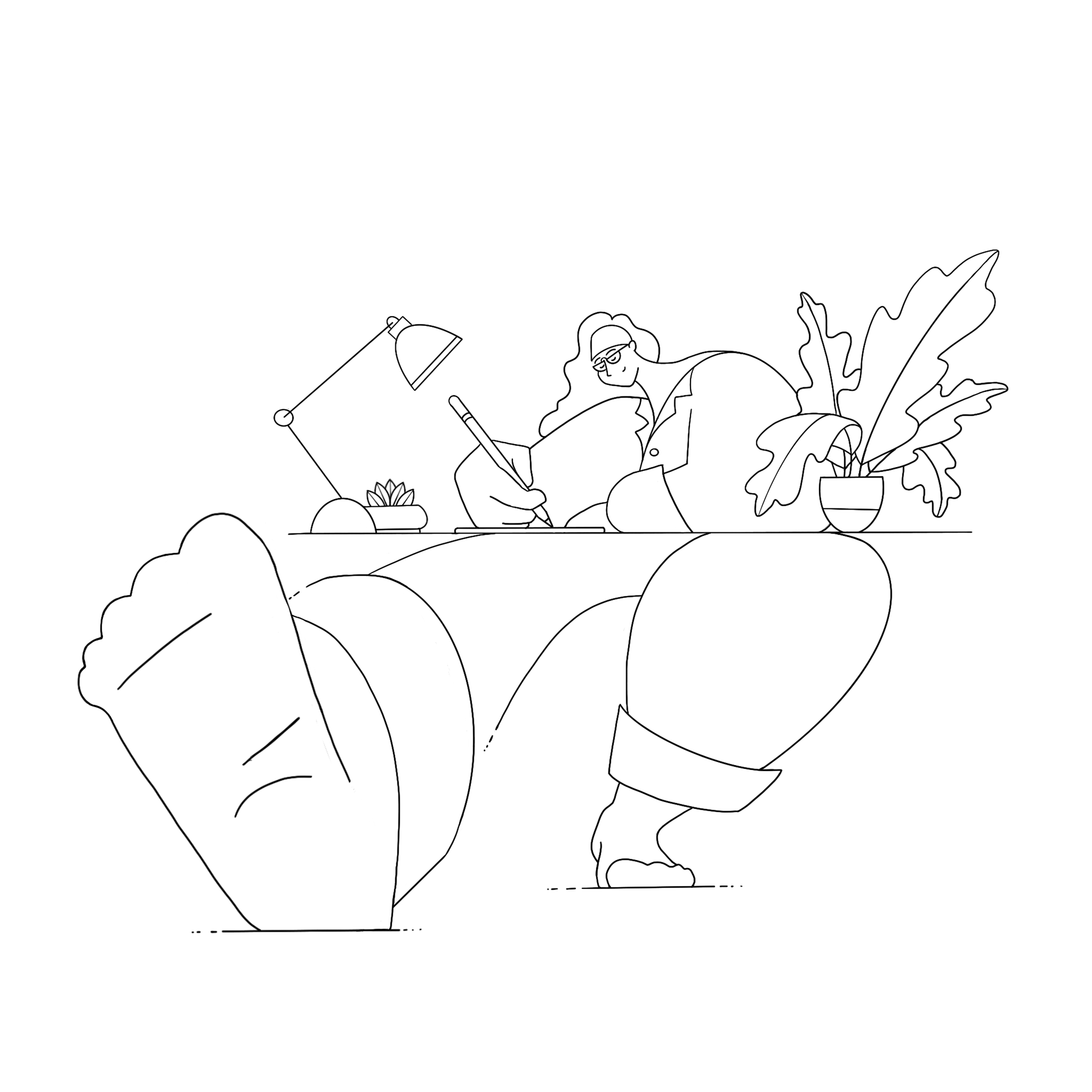 Final linework