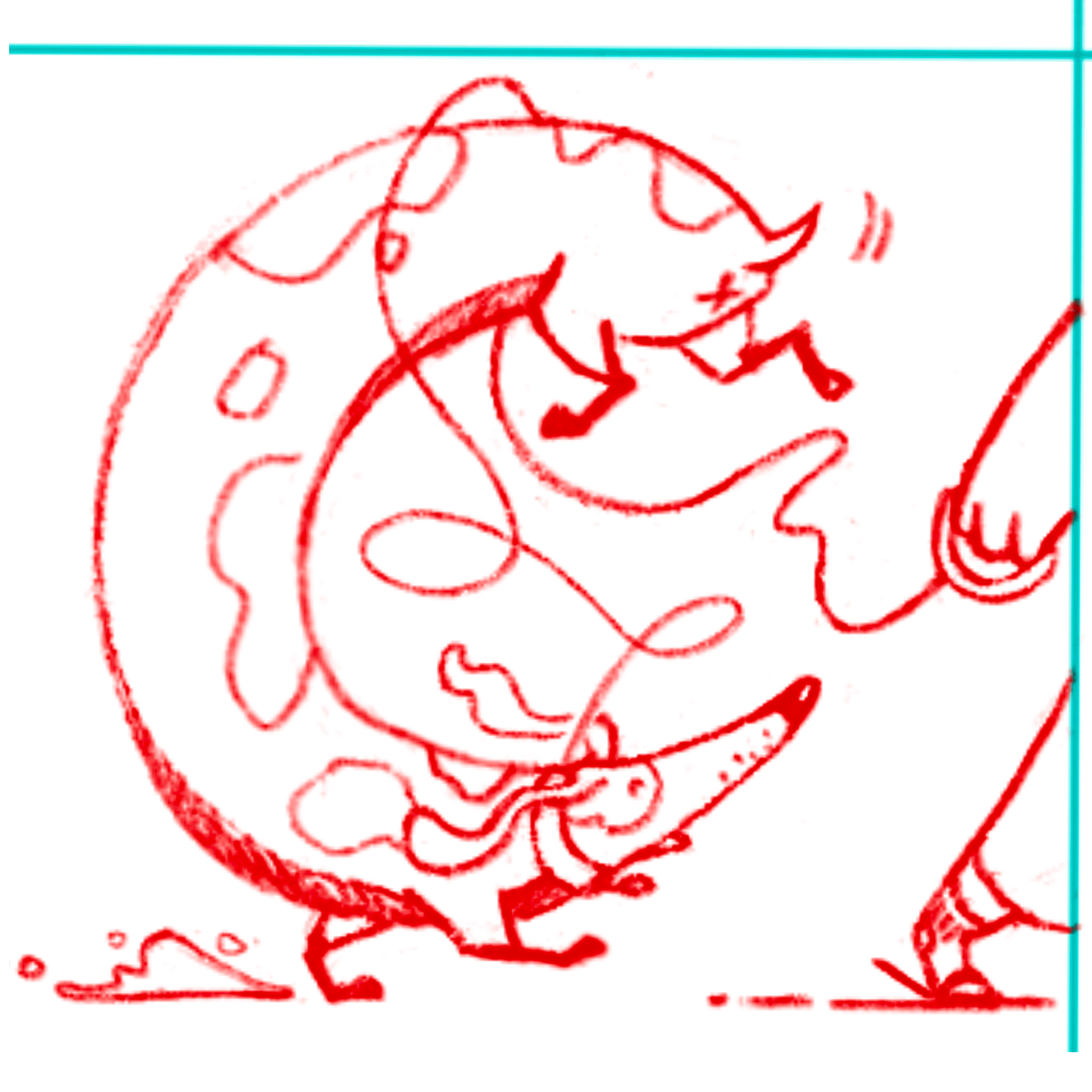 Rough thumbnail sketch