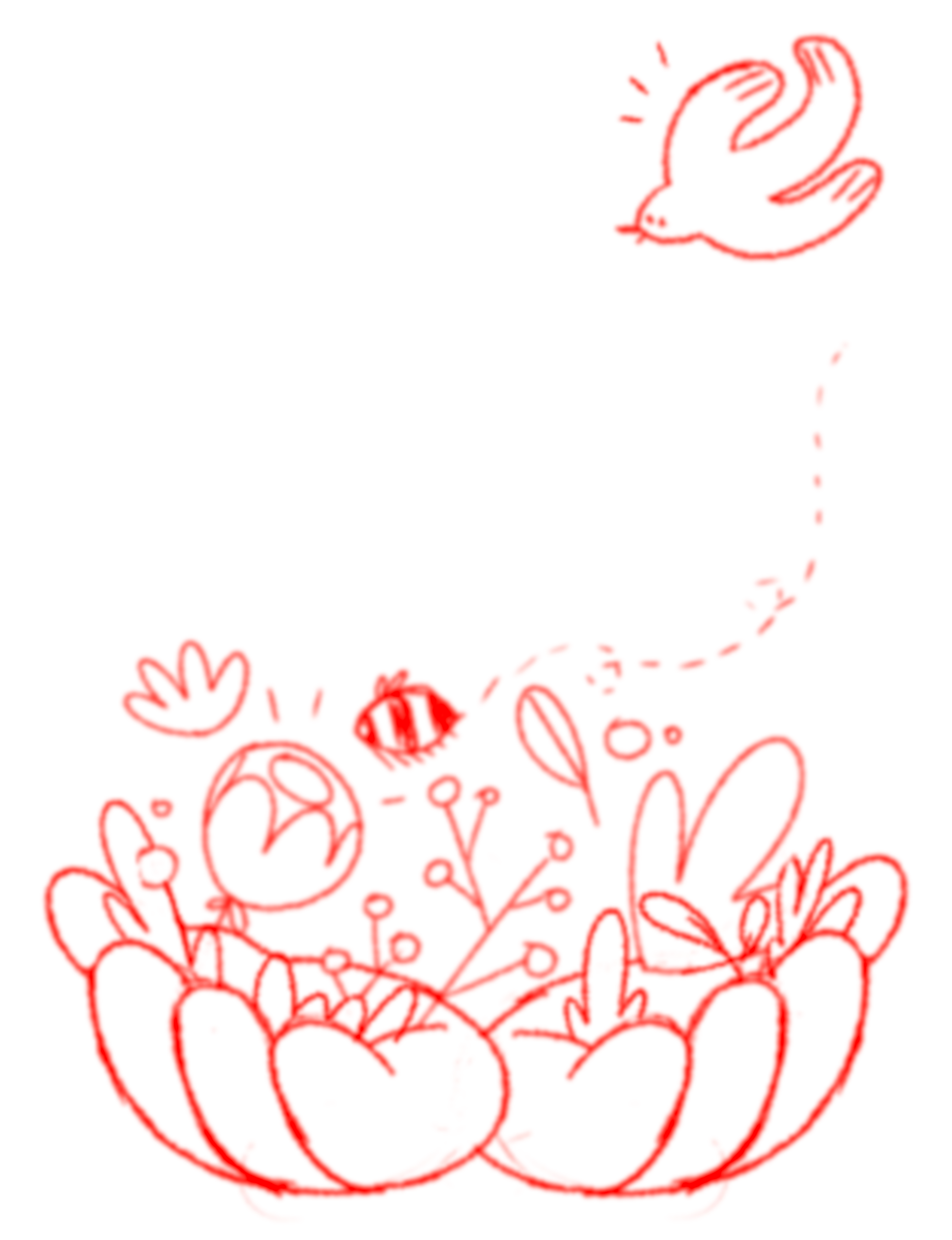 Back cover sketch