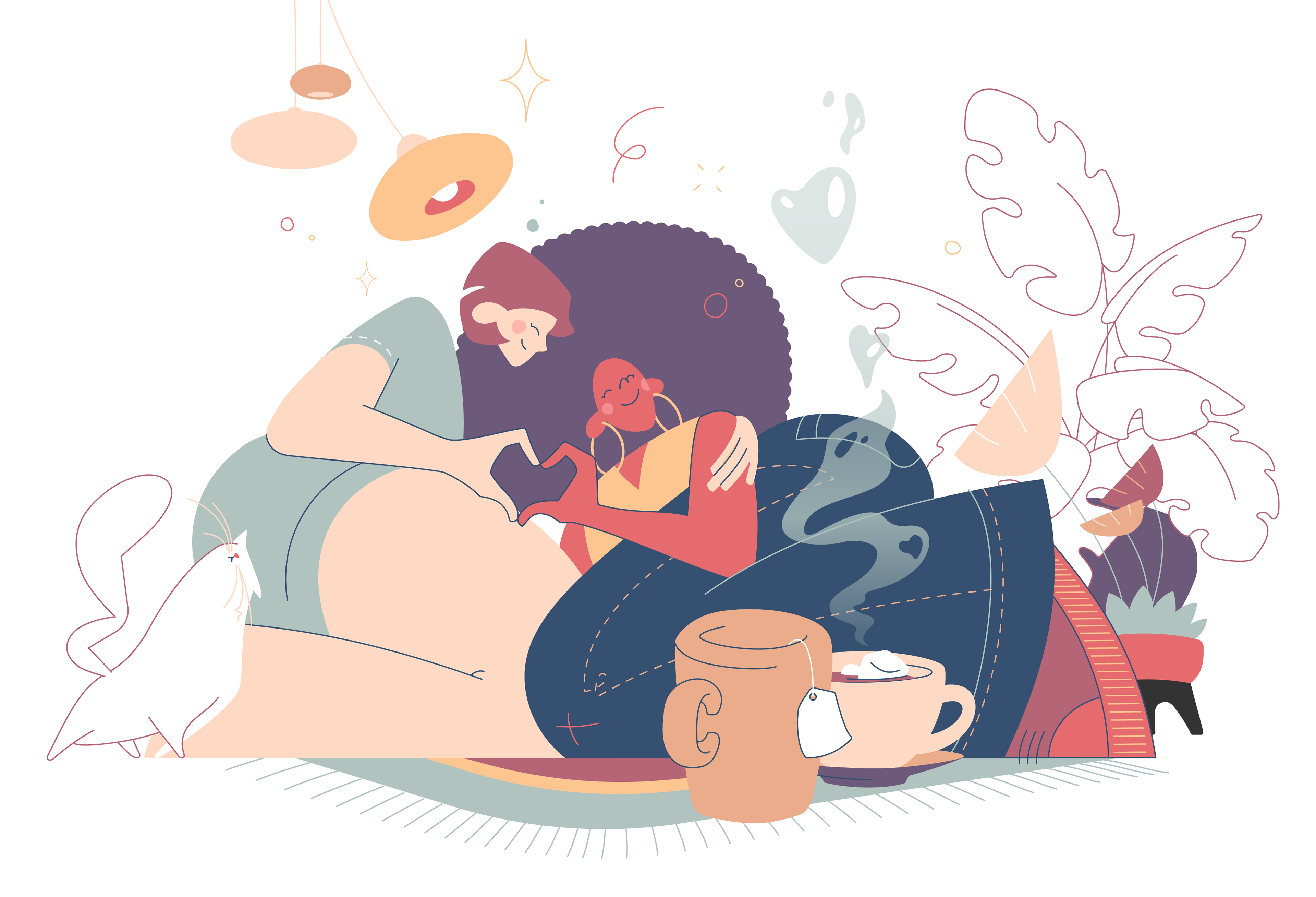 Colour blocking in Adobe Illustrator