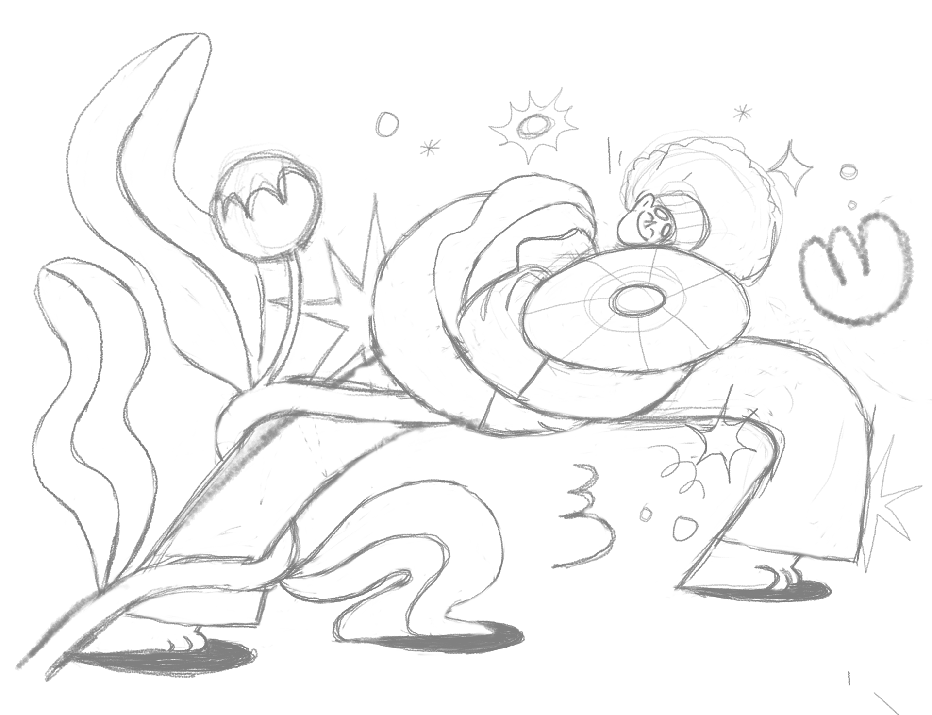 Mental wellness sketch version 2