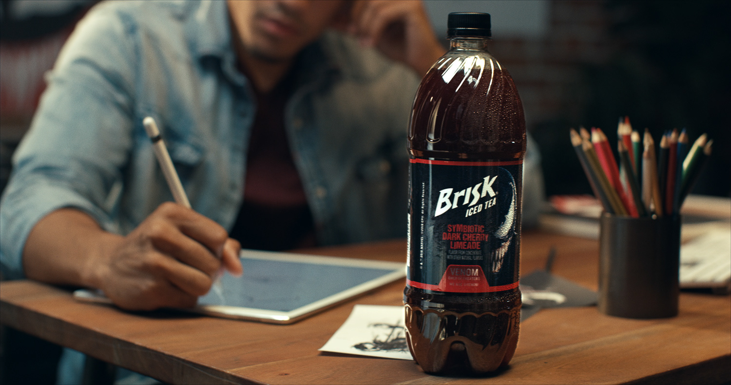 How's Brisk's 'Venom' Symbiotic Dark Cherry Limeade?