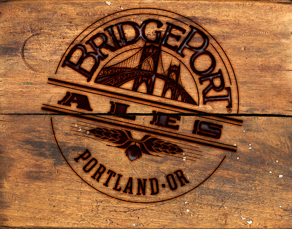 Wood Branding Iron Illustration Using B&W Logo as Starting Point 