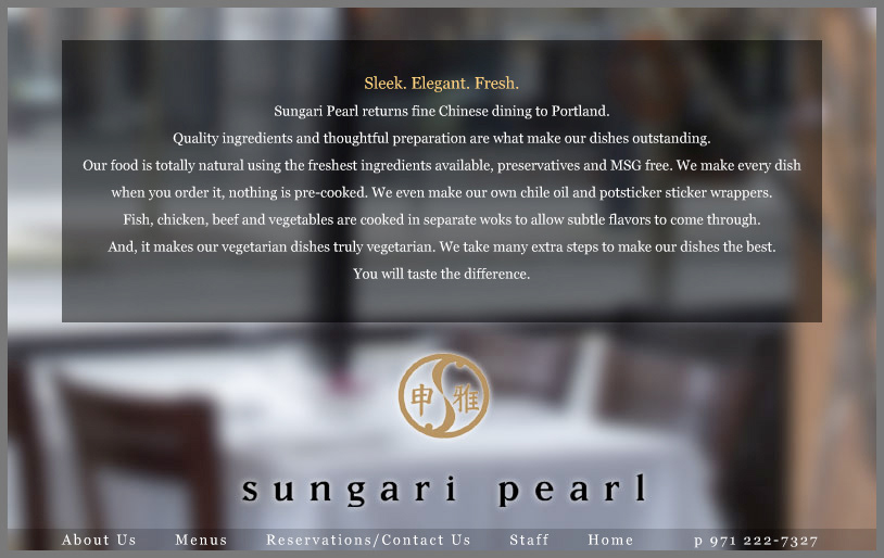Restaurant Website